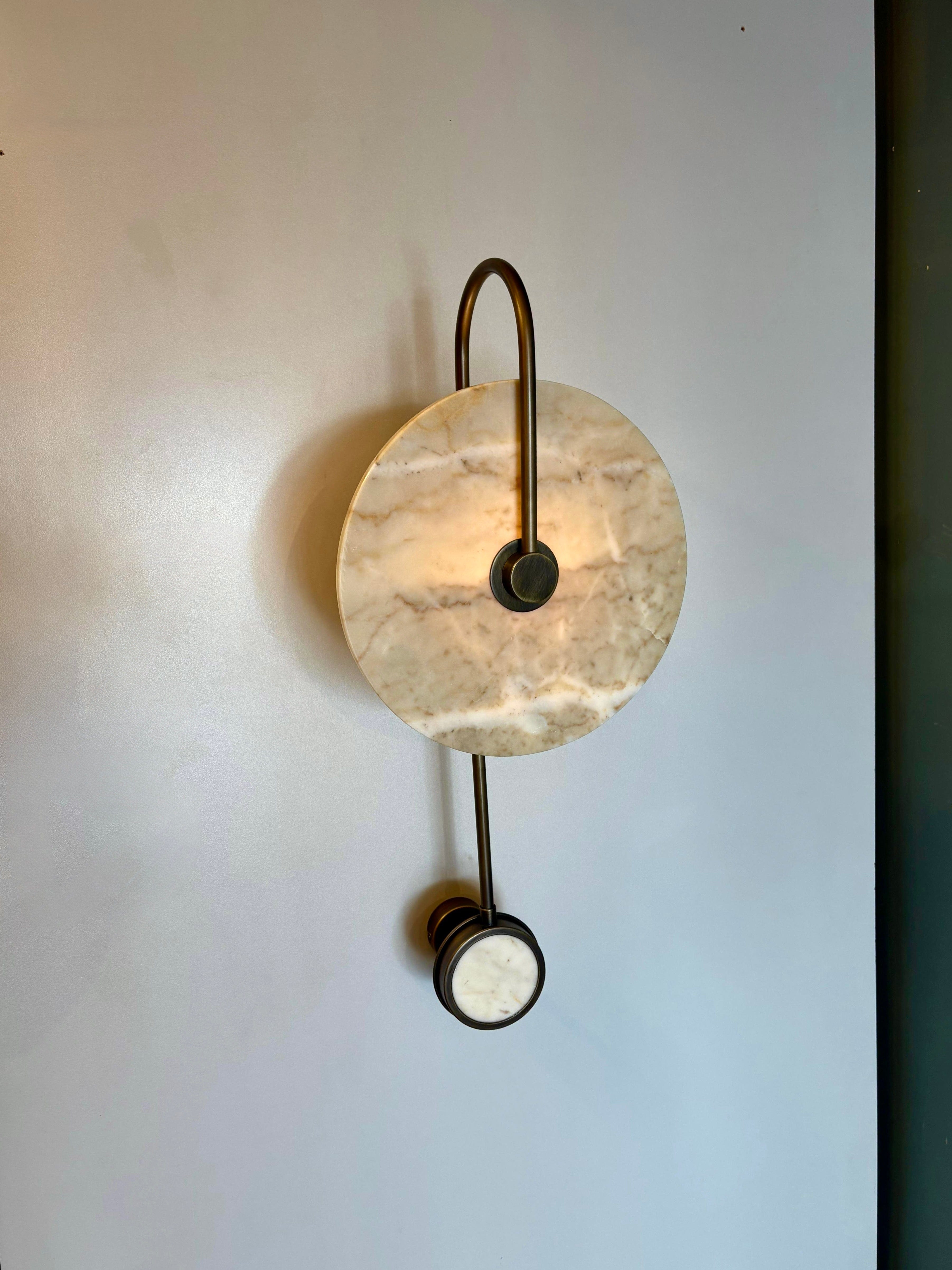 Arel Lighting GELA Marble Sconce