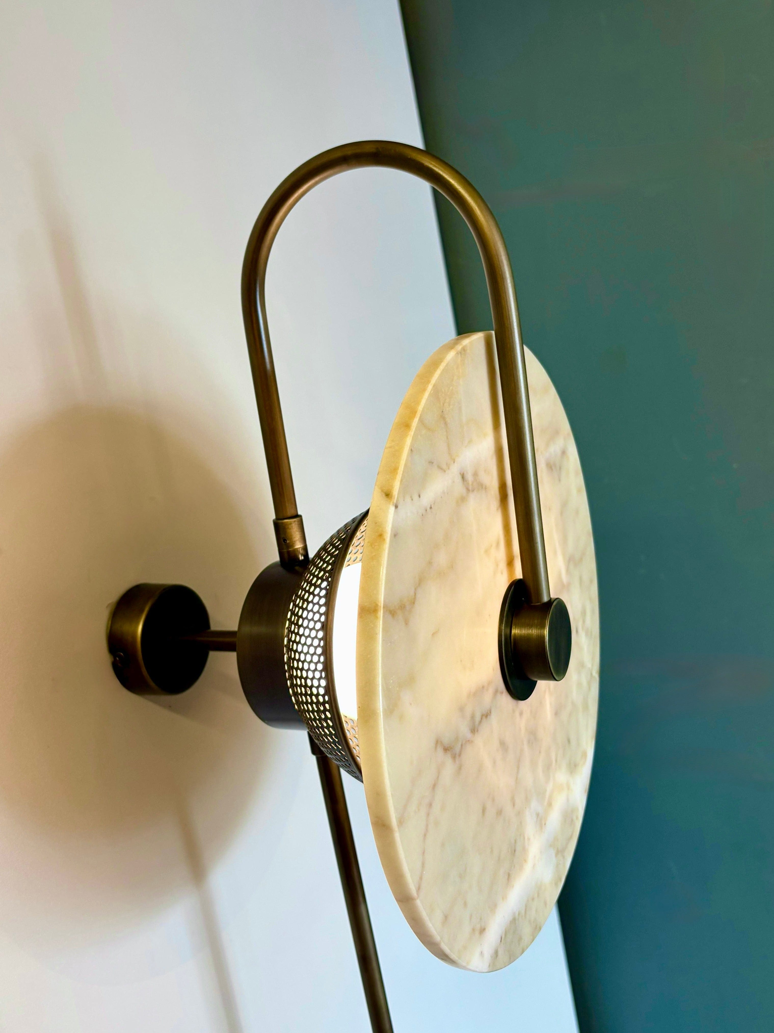 Arel Lighting GELA Marble Sconce