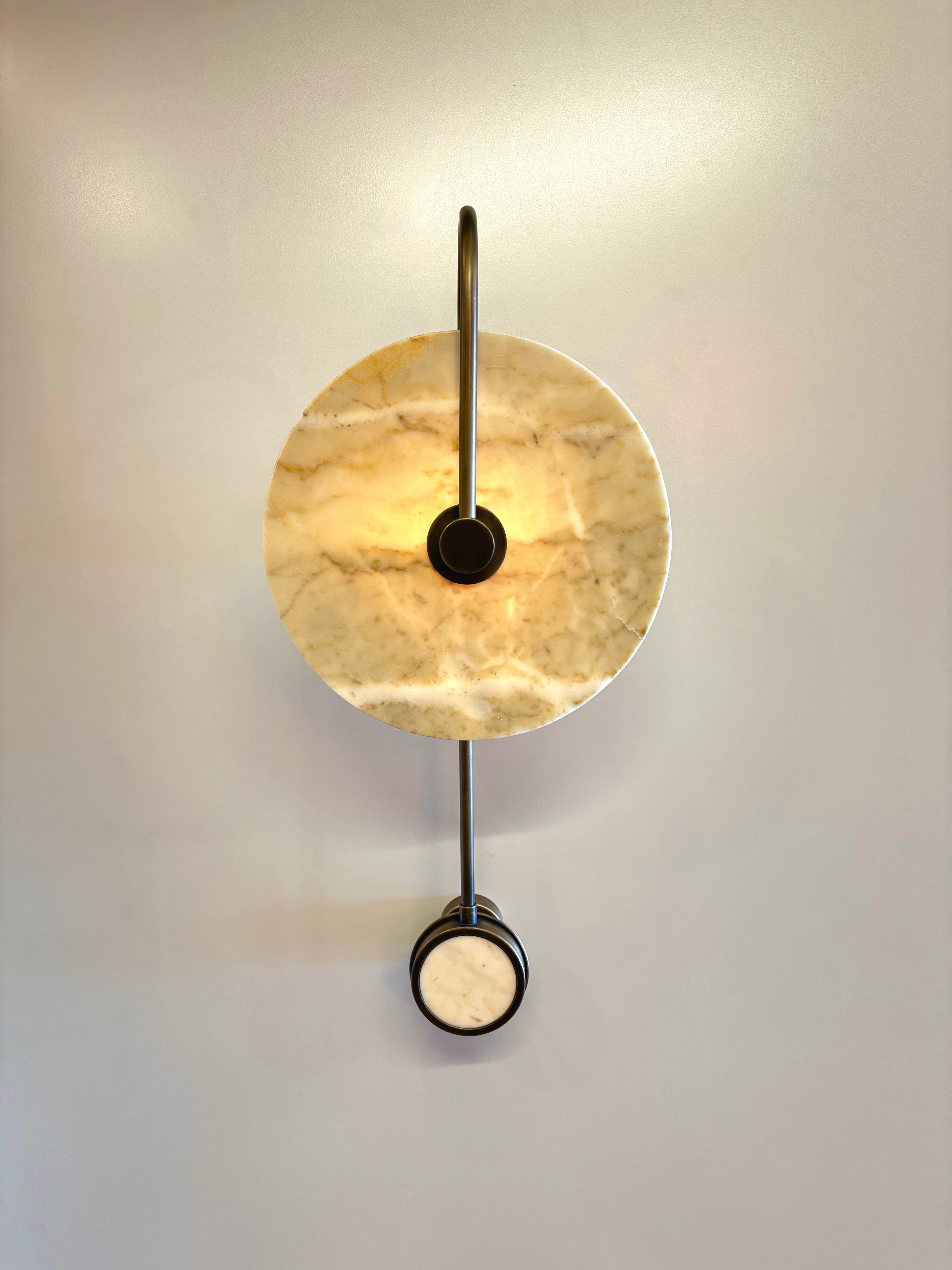 Arel Lighting GELA Marble Sconce
