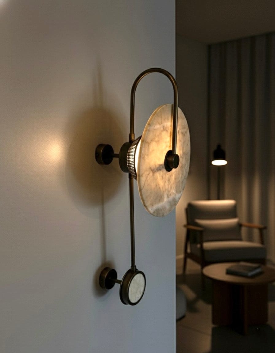 Arel Lighting GELA Marble Sconce