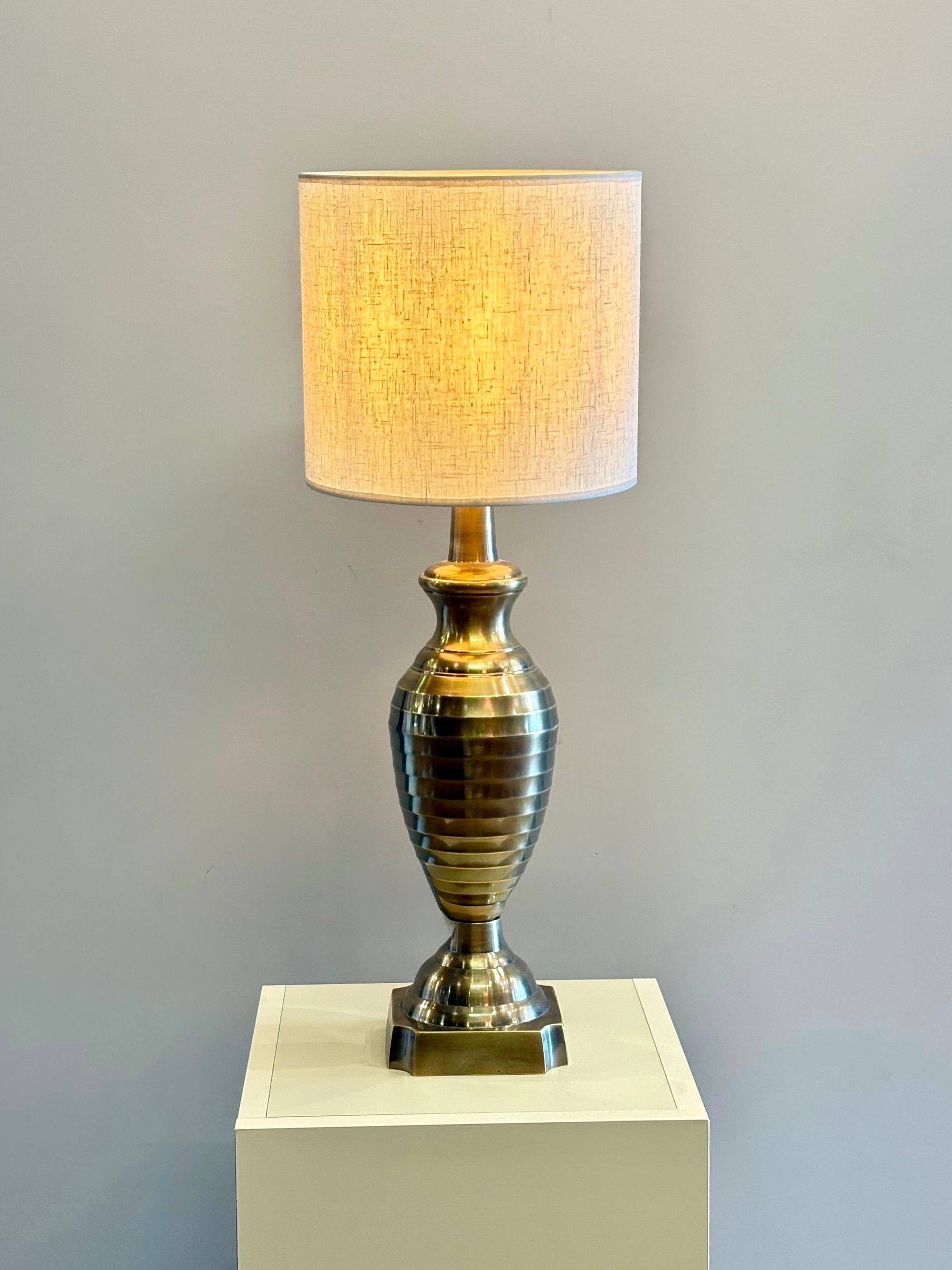Arel Lighting GIRON Brass Table Lamp