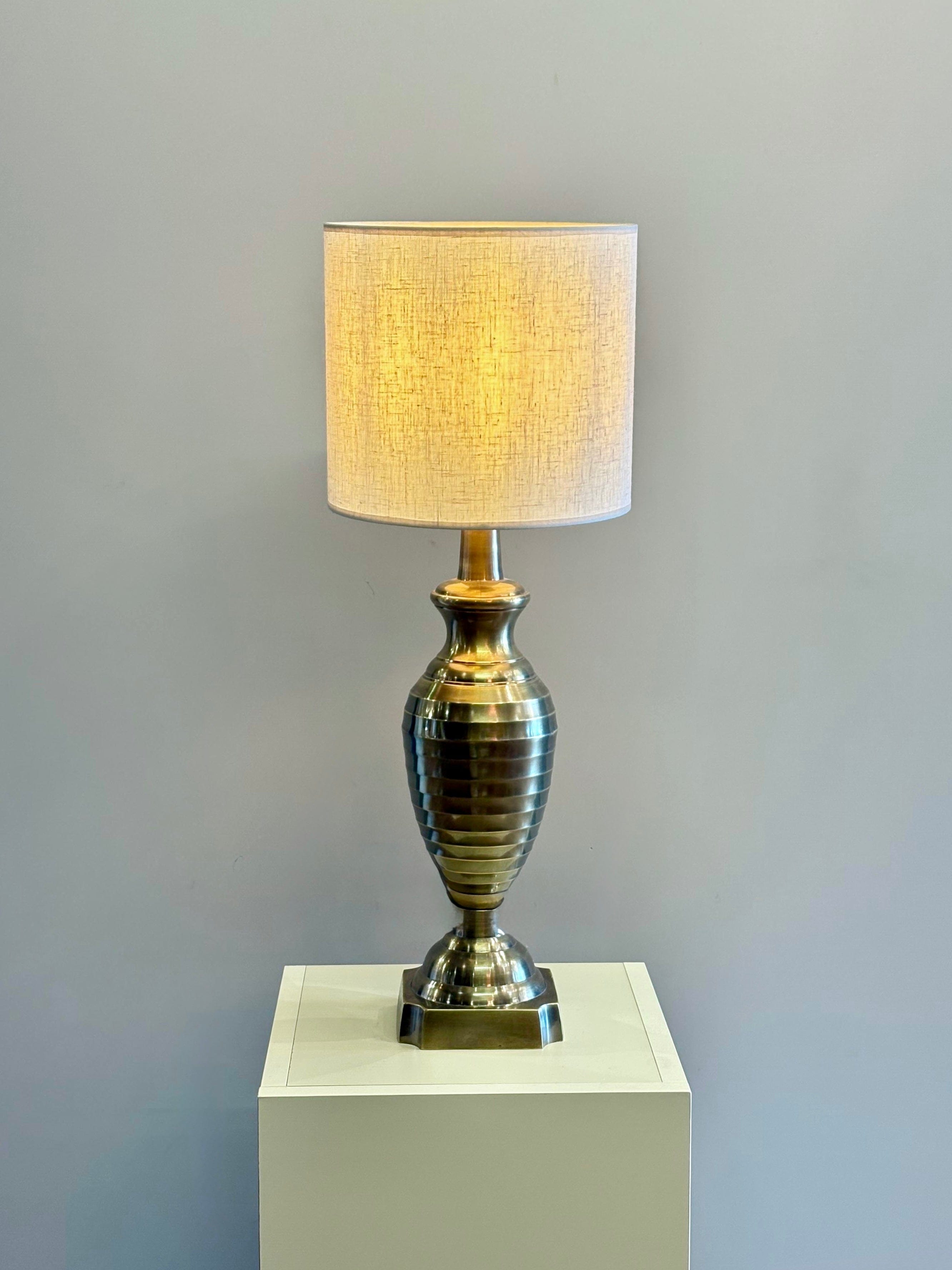 Arel Lighting GIRON Brass Table Lamp