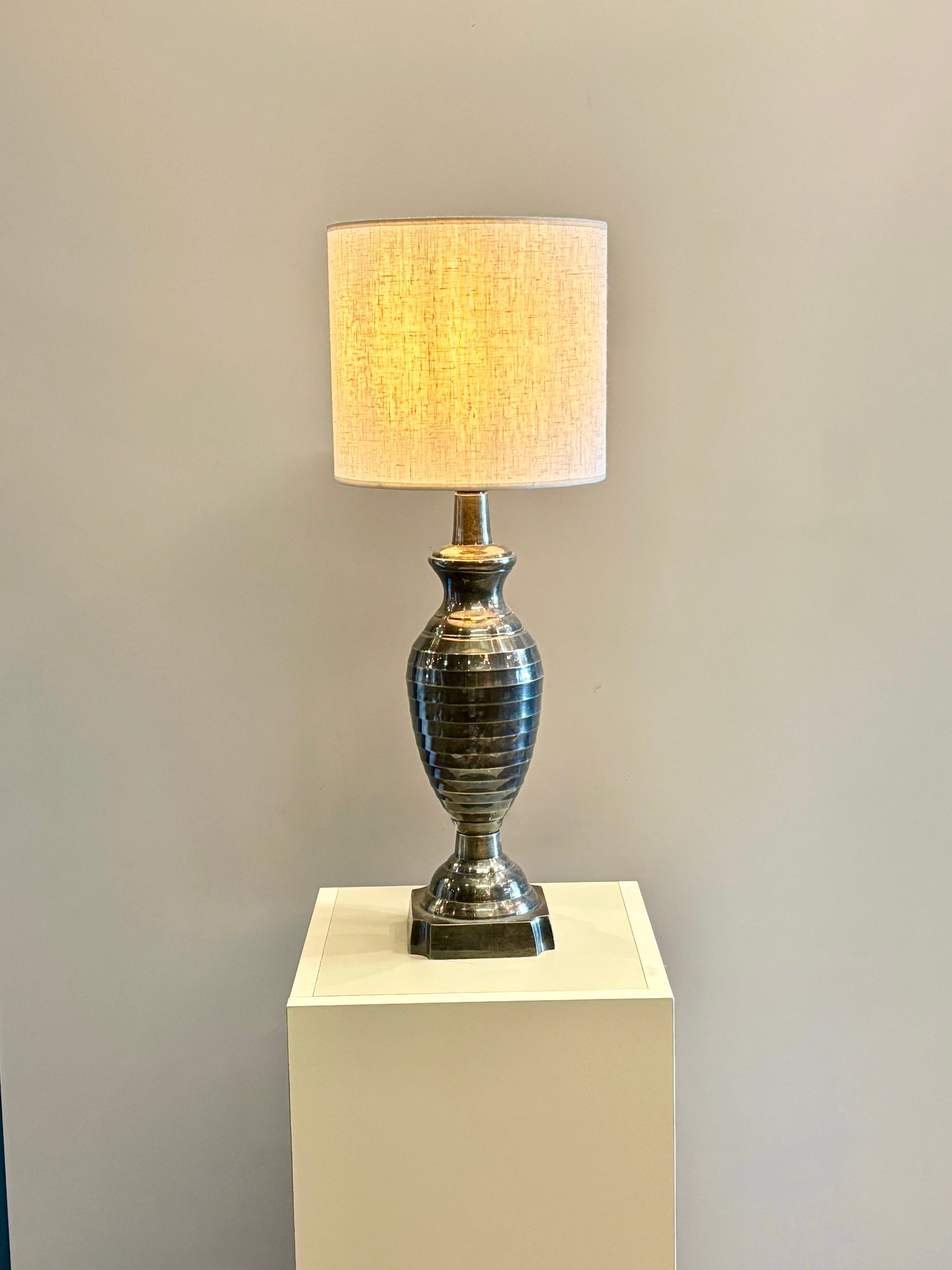 Arel Lighting GIRON Brass Table Lamp