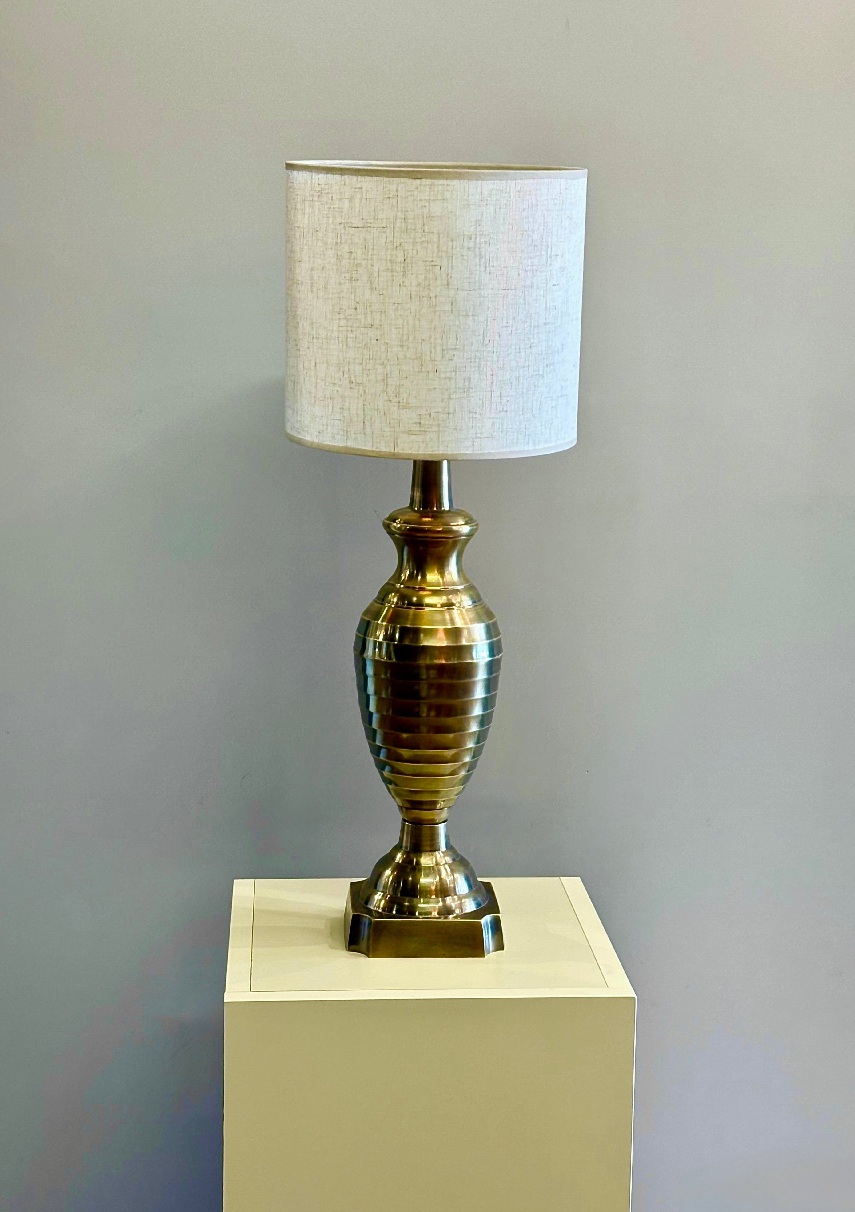 Arel Lighting GIRON Brass Table Lamp