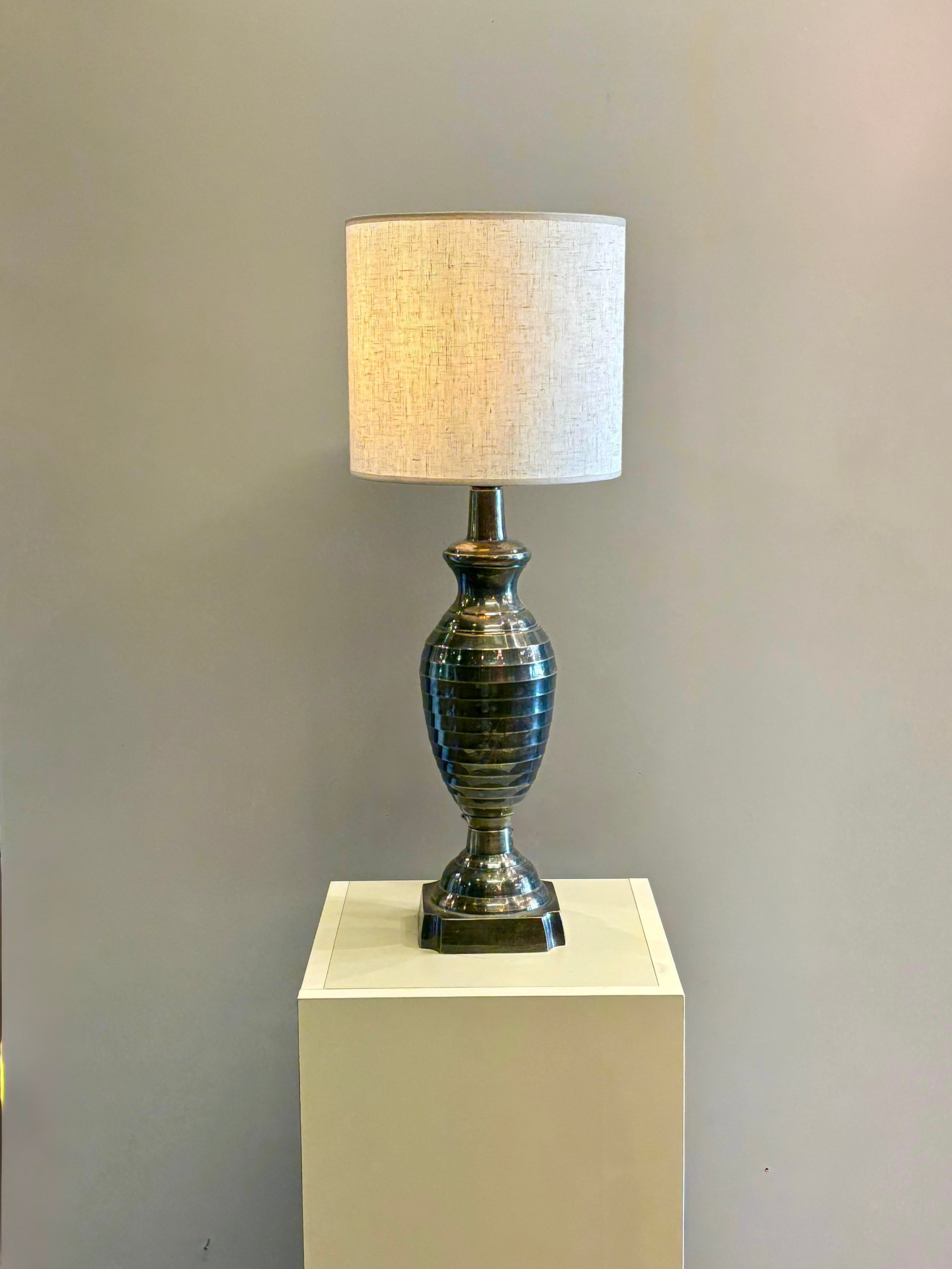 Arel Lighting GIRON Brass Table Lamp
