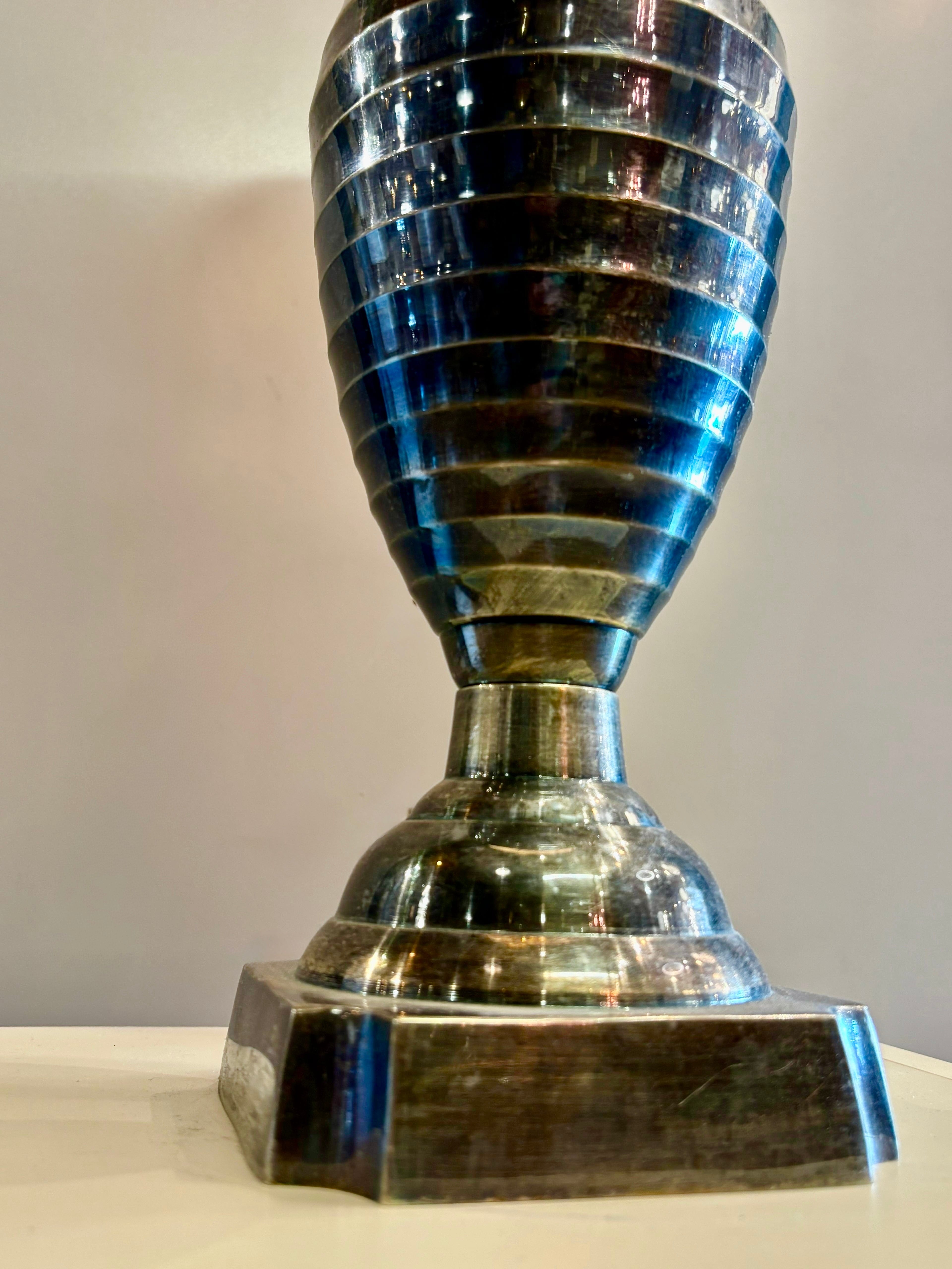 Arel Lighting GIRON Brass Table Lamp