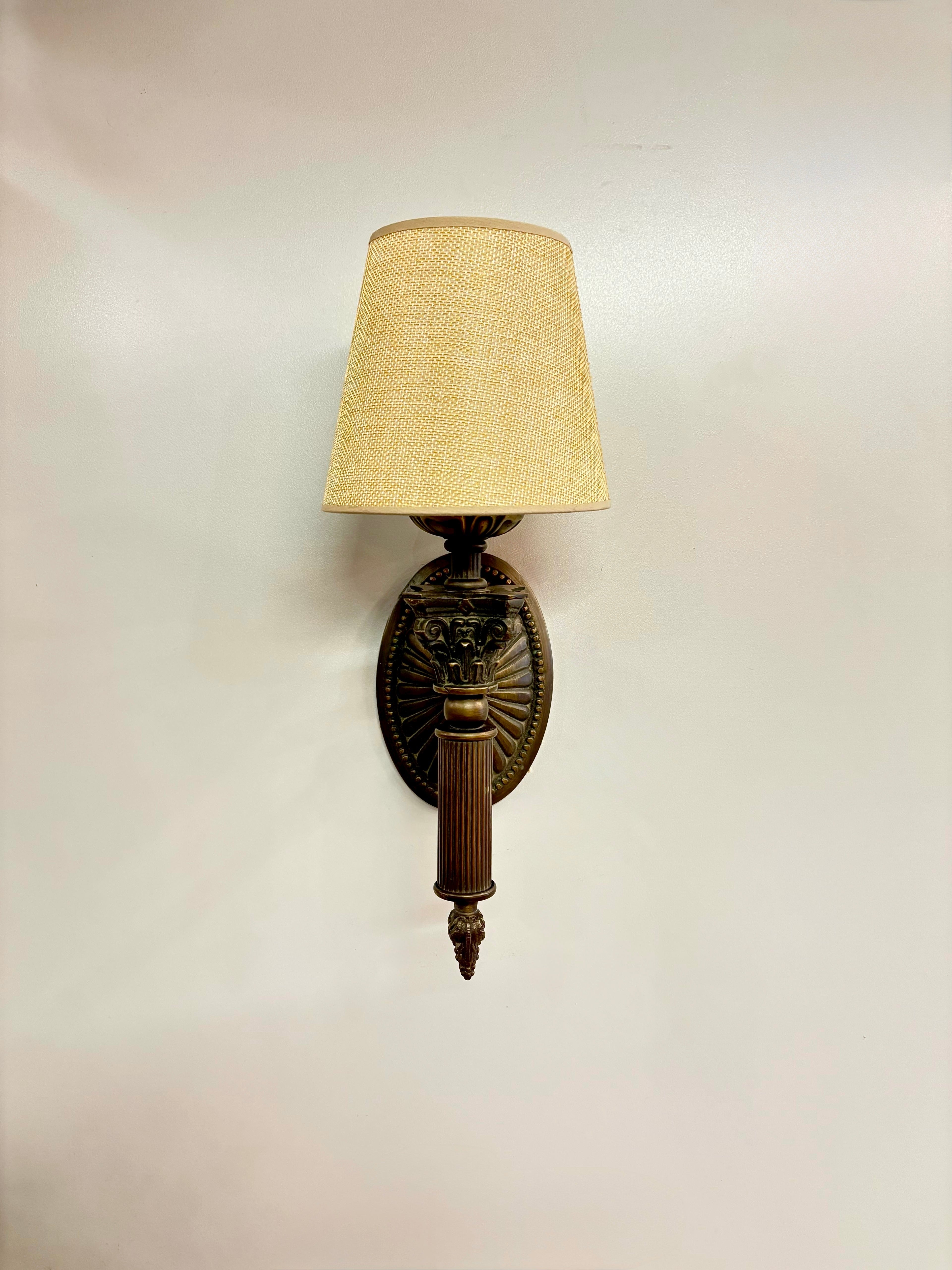 Arel Lighting KORON Handmade Brass Wall Sconce