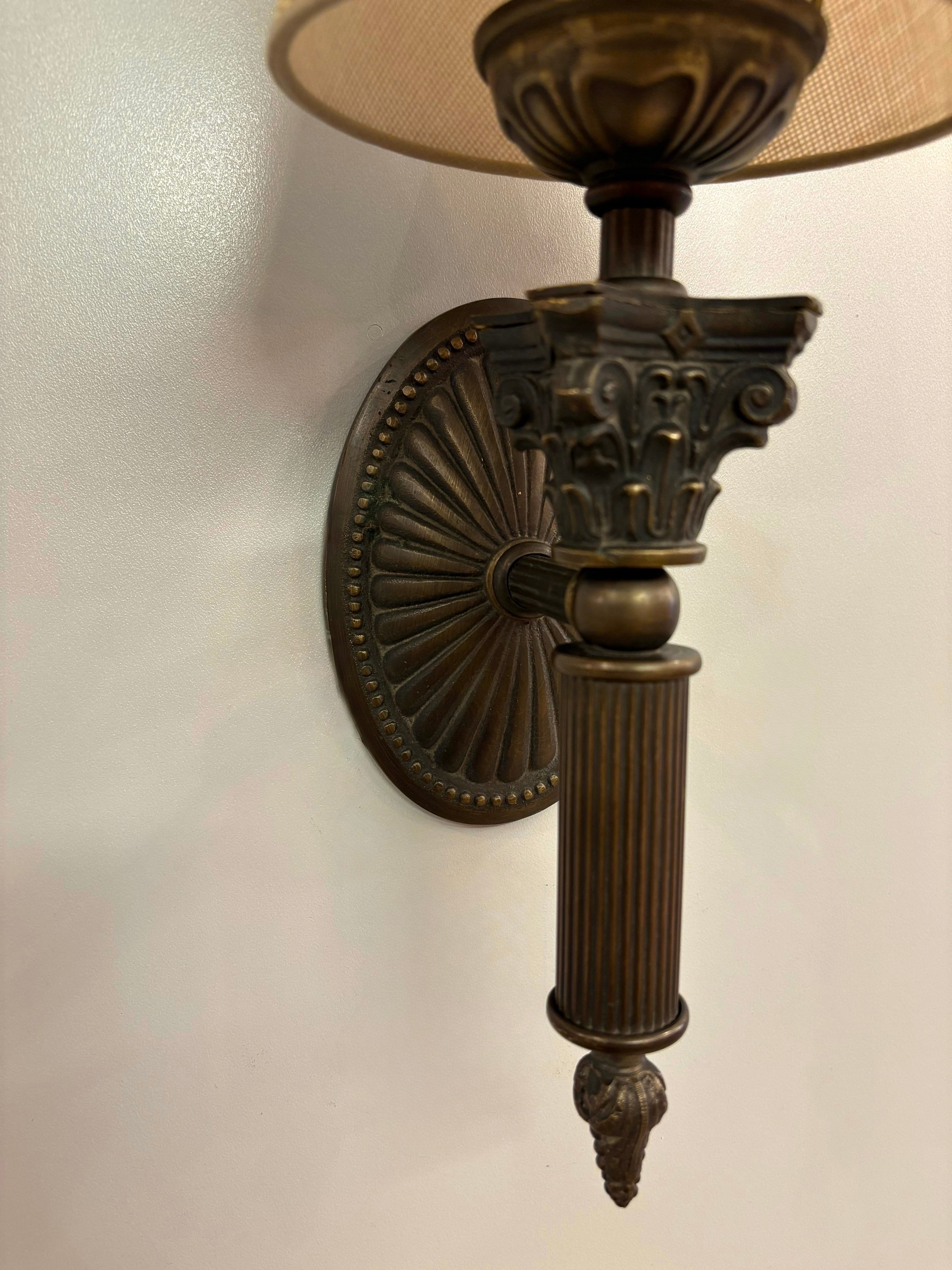Arel Lighting KORON Handmade Brass Wall Sconce