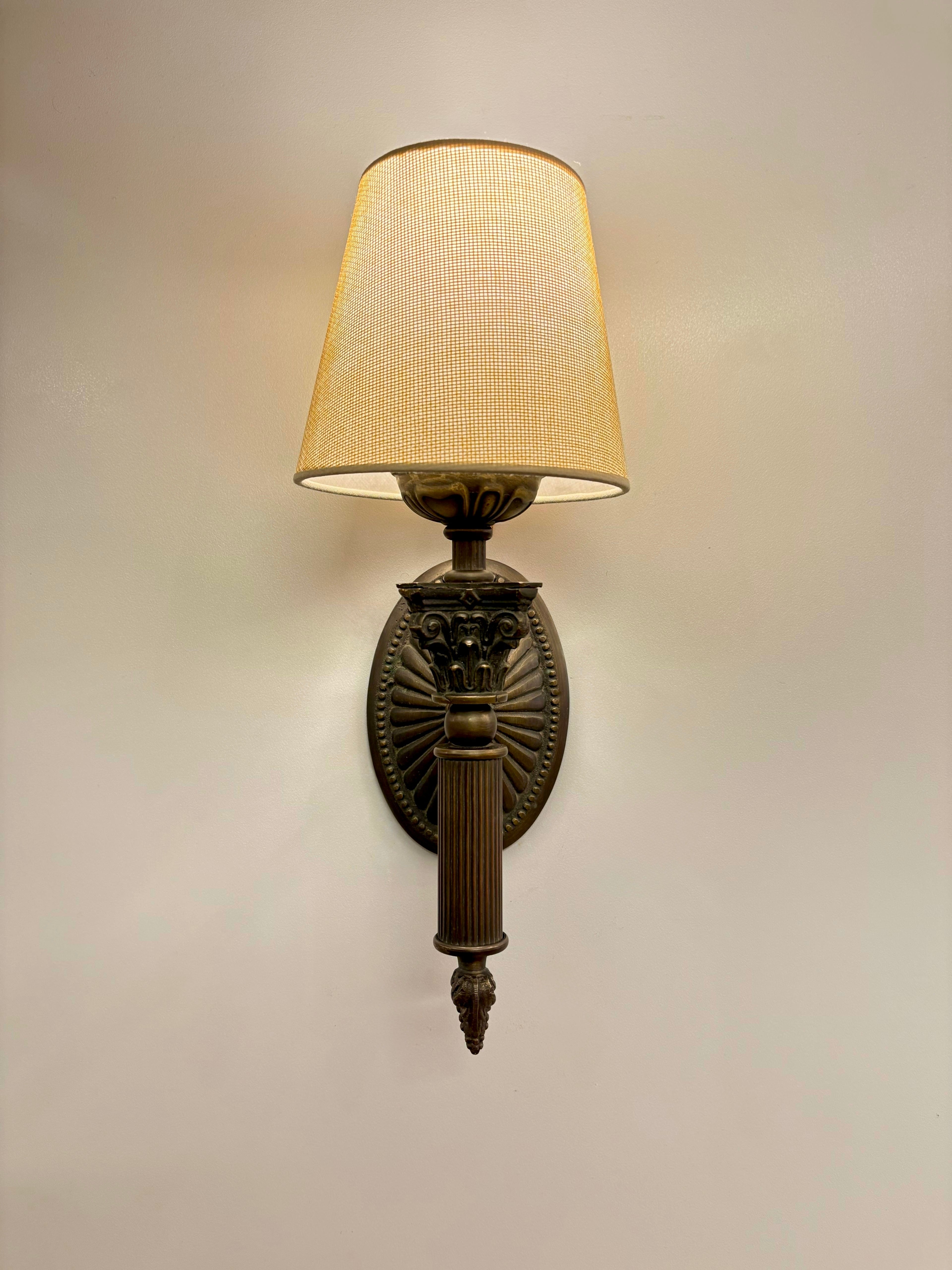 Arel Lighting KORON Handmade Brass Wall Sconce