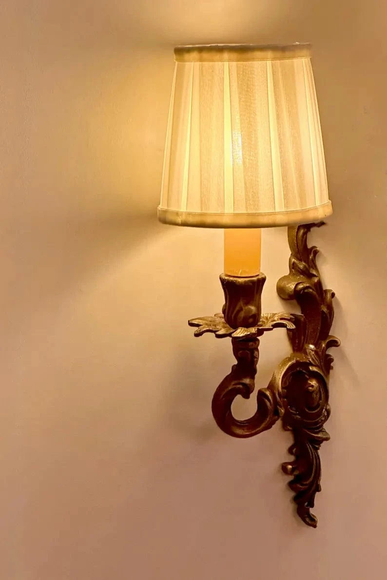 Arel Lighting Left CHATELLE LEFT and RIGHT Brass Traditional Wall Sconce