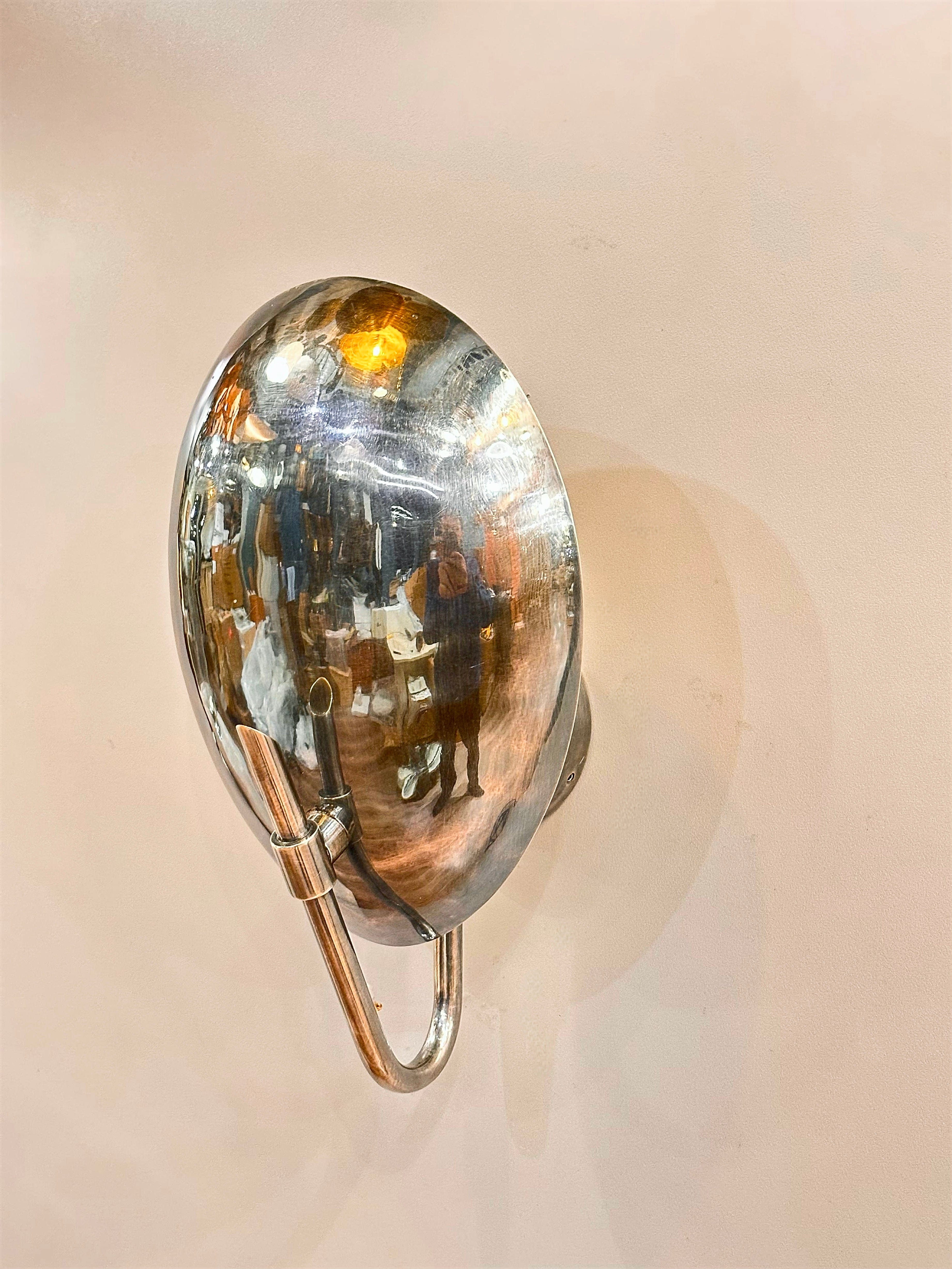 Arel Lighting lighting LIER Brass Wall Sconce