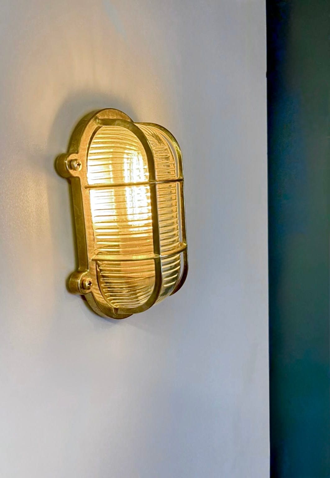 Arel Lighting LIPNO Brass Nautical Wall Sconce