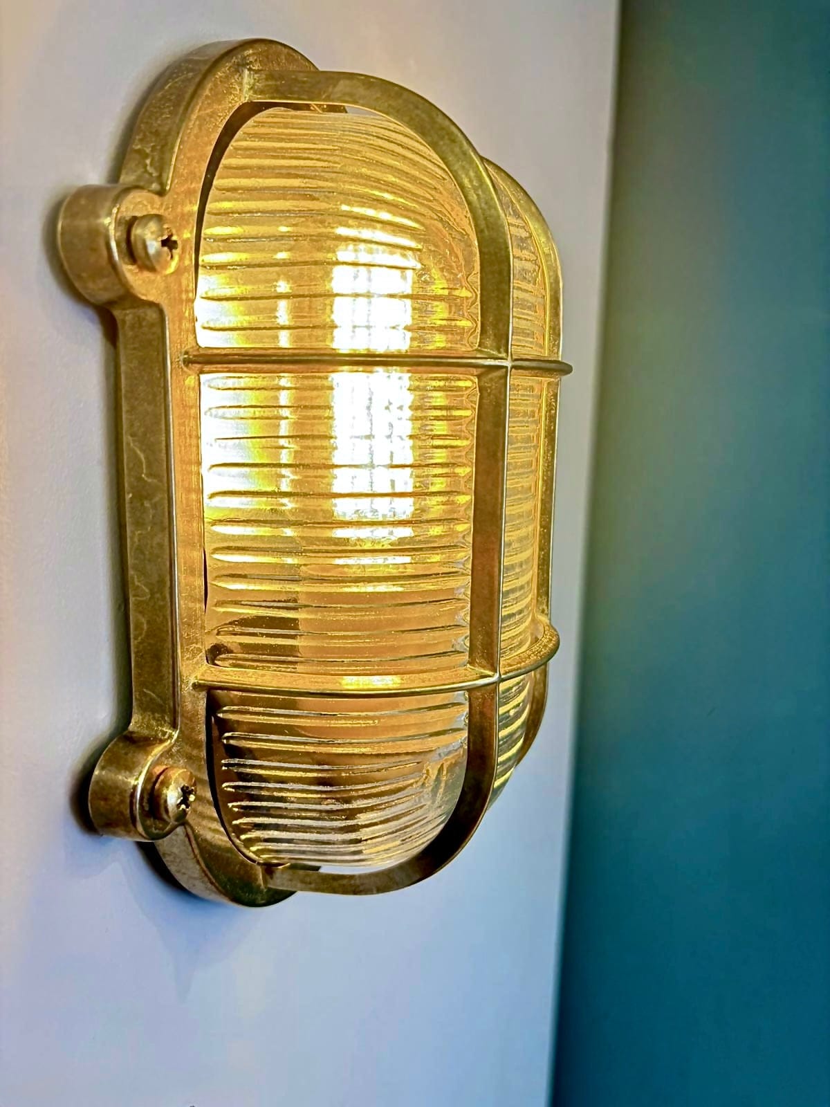 Arel Lighting LIPNO Brass Nautical Wall Sconce