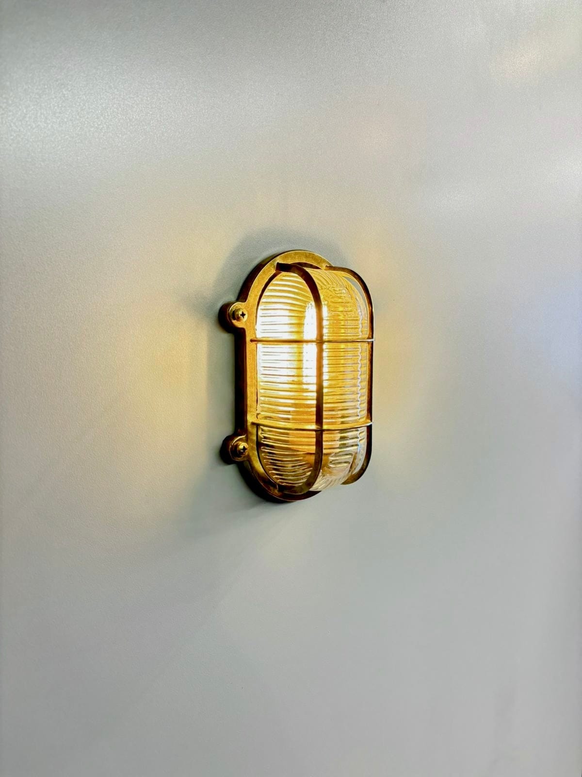 Arel Lighting LIPNO Brass Nautical Wall Sconce