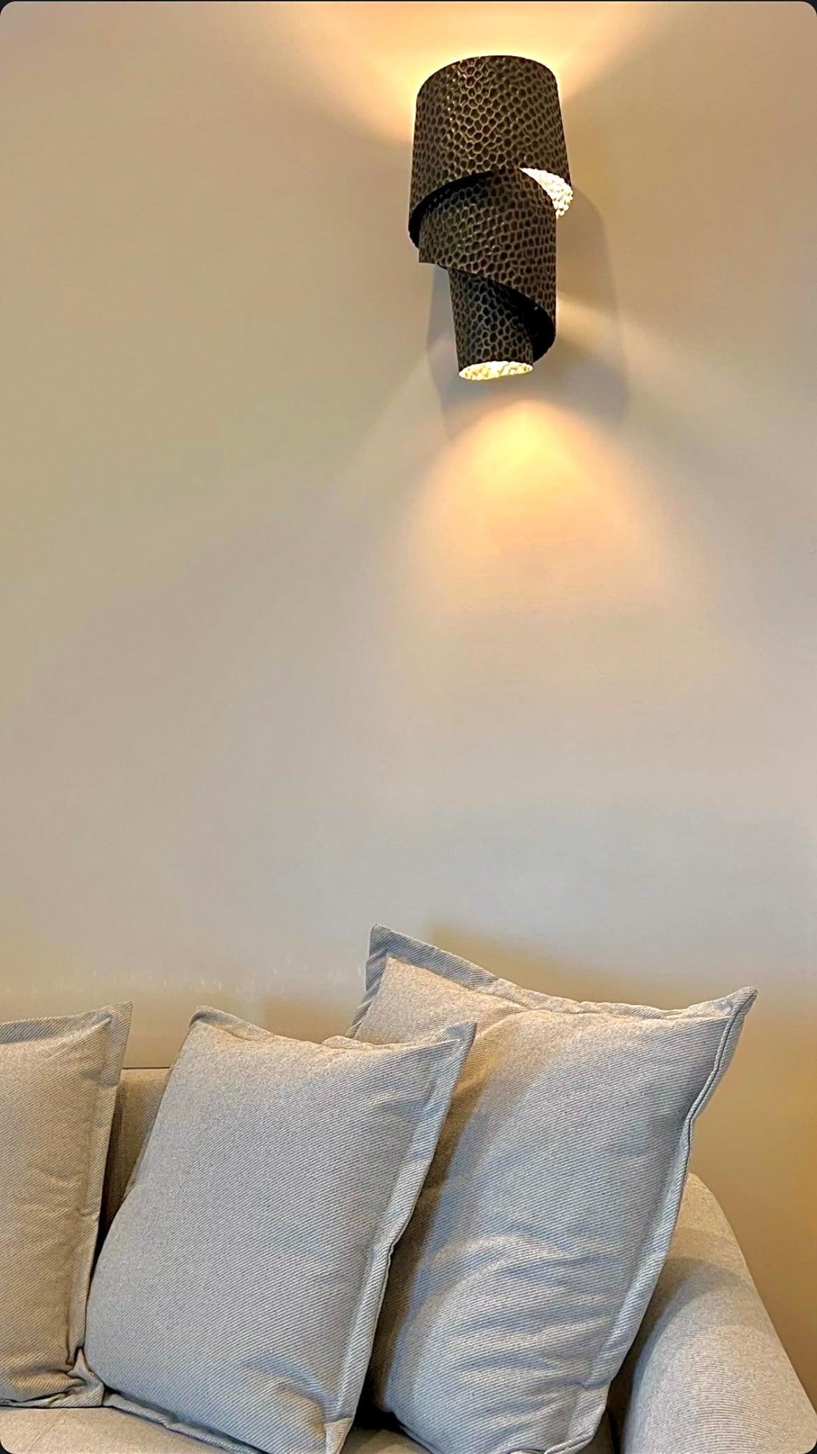 Arel Lighting LVIRA HAMMERED Wall Sconce