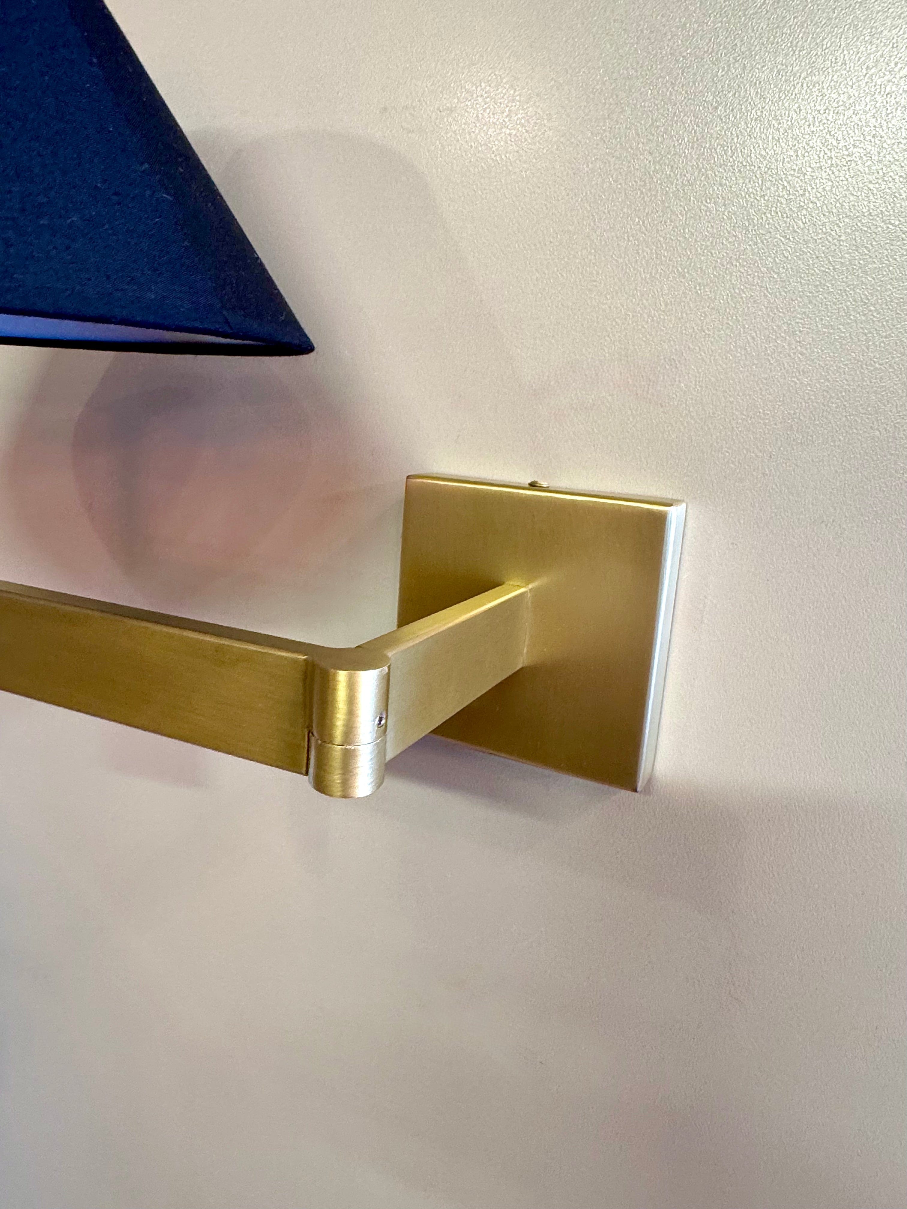 Arel Lighting MARSALA Articulating Lampshade Wall Sconce