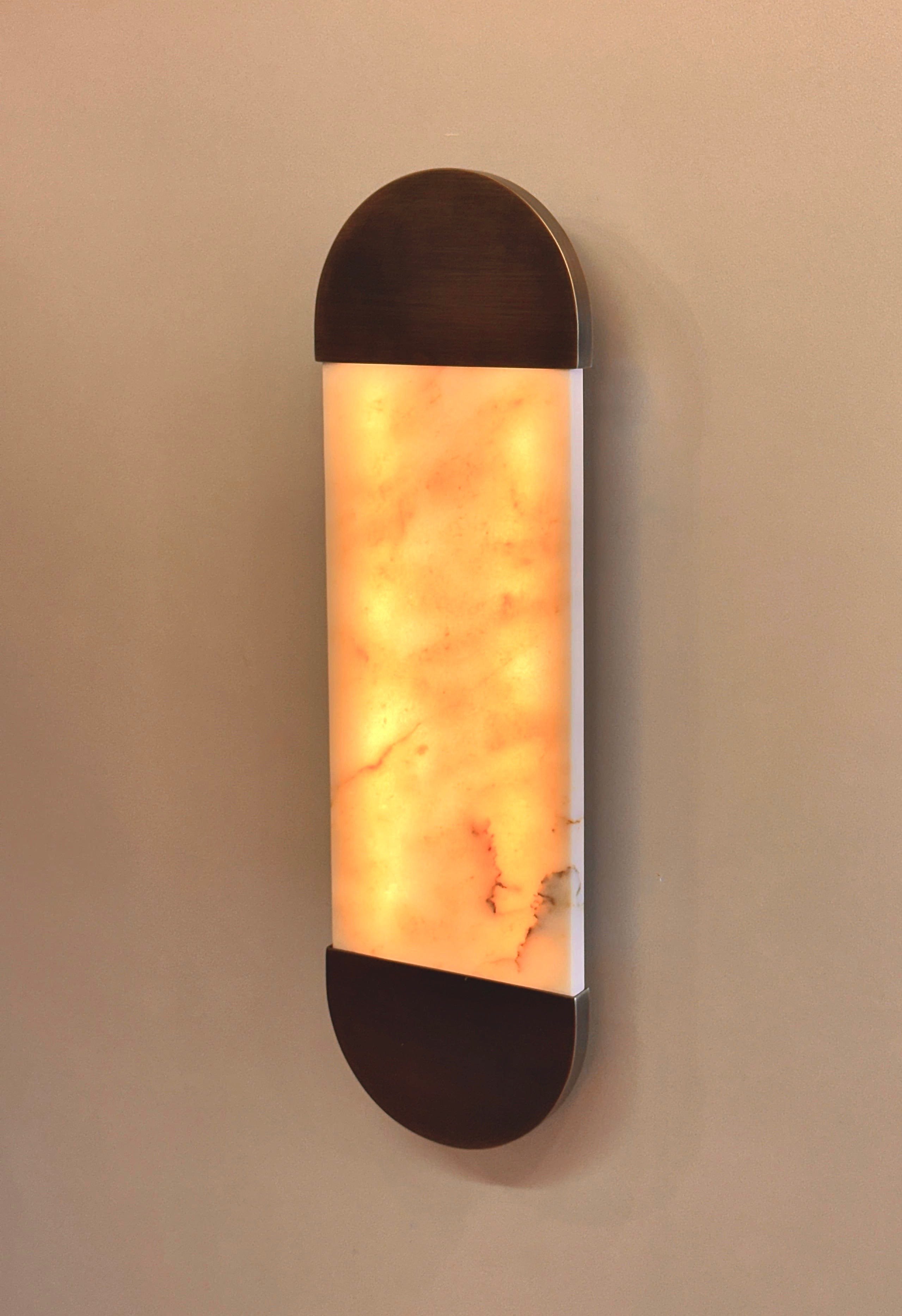 Arel Lighting MENDE Marble Sconce