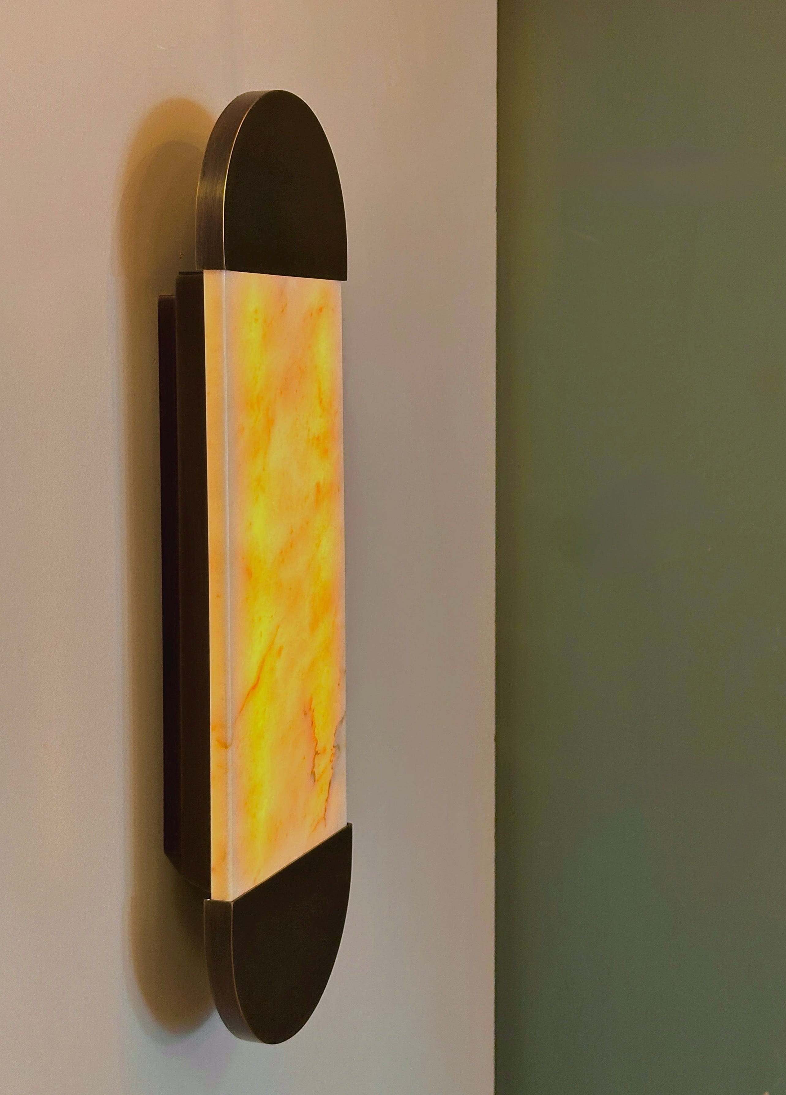 Arel Lighting MENDE Marble Sconce