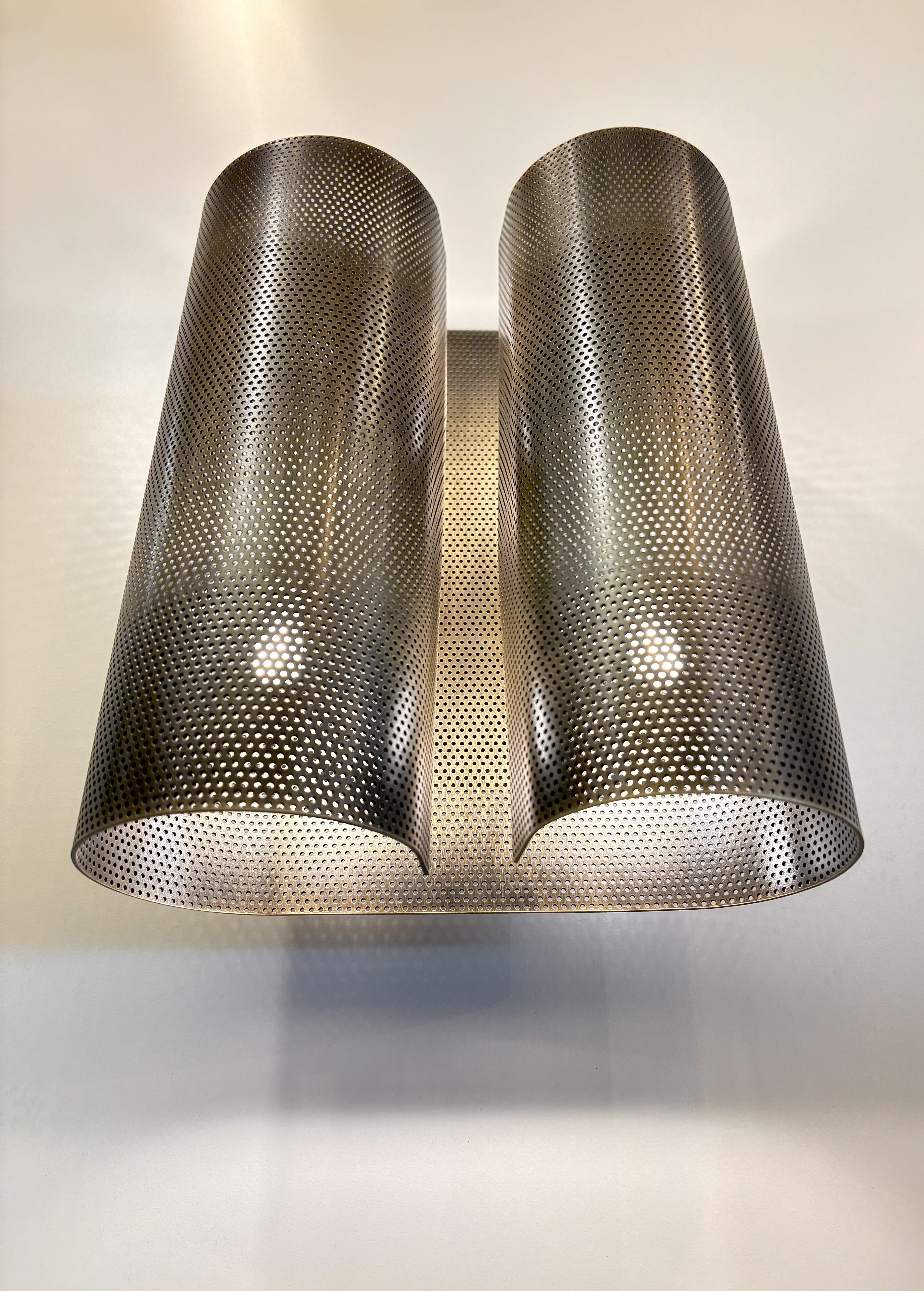 Arel Lighting MONTESA Modern Perforated Metal Wall Sconce