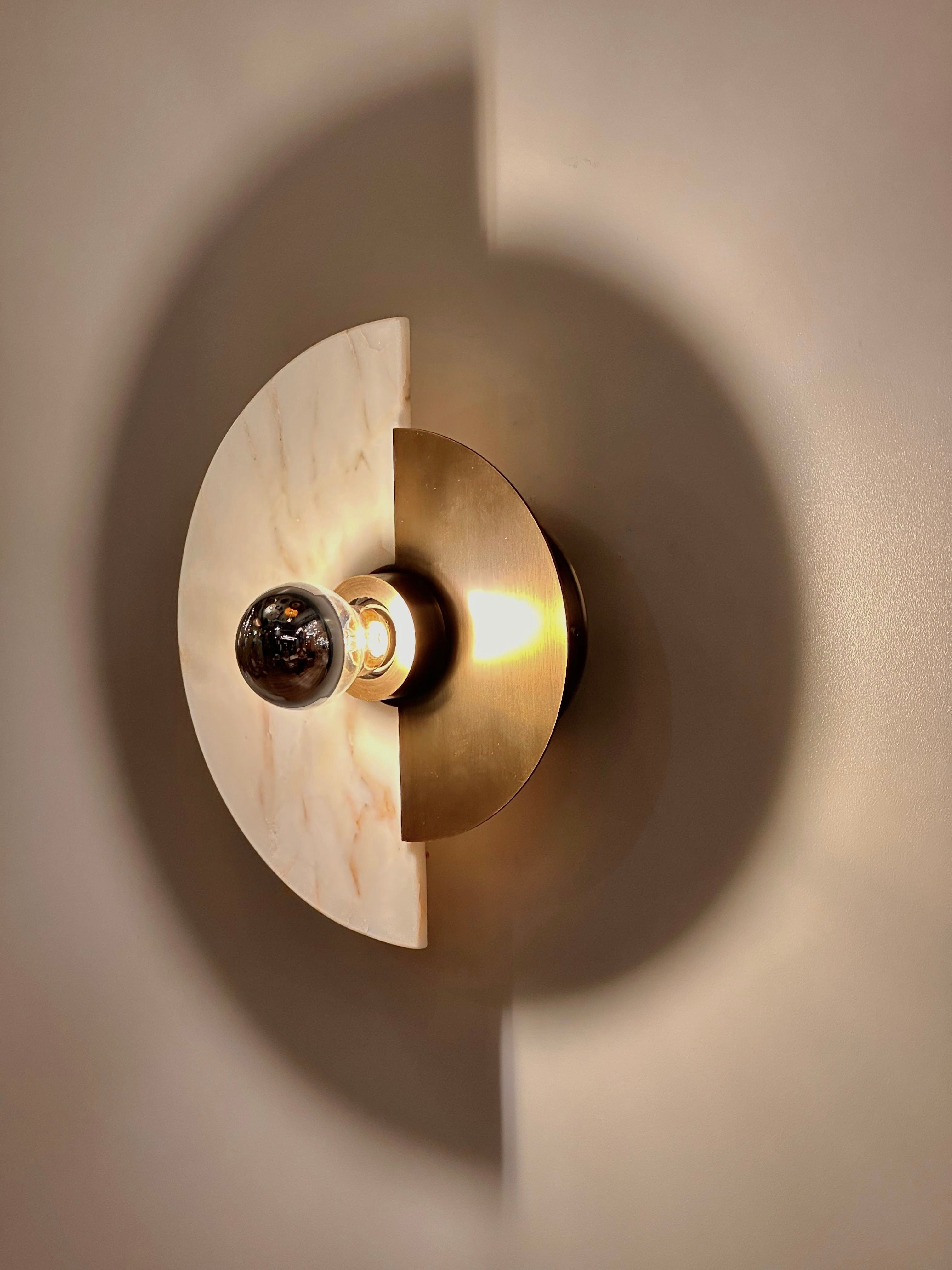 Arel Lighting NIORT Marble Wall Sconce
