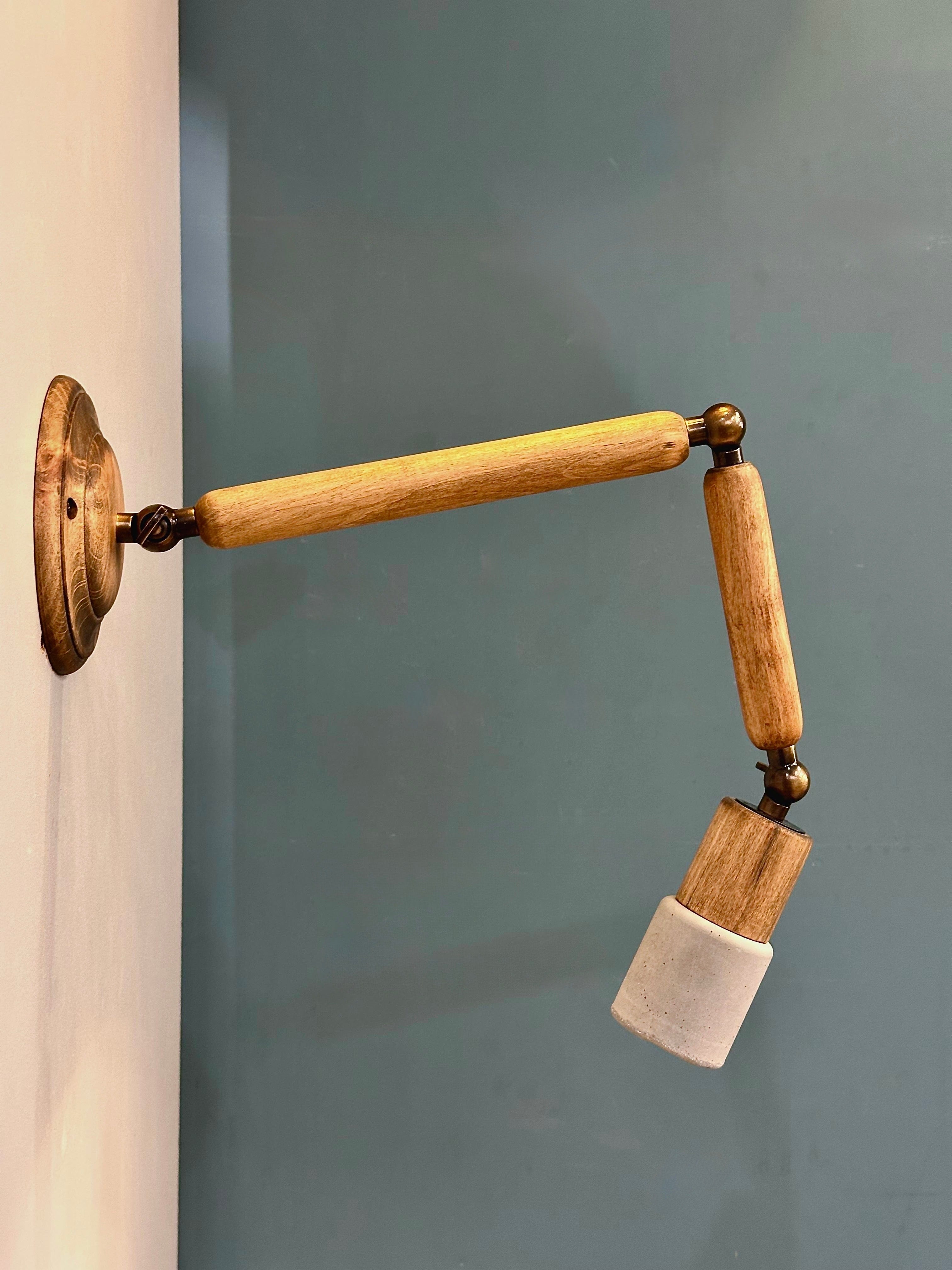 Arel Lighting NOGARO LUNGO ARTICULATING WALL SCONCE