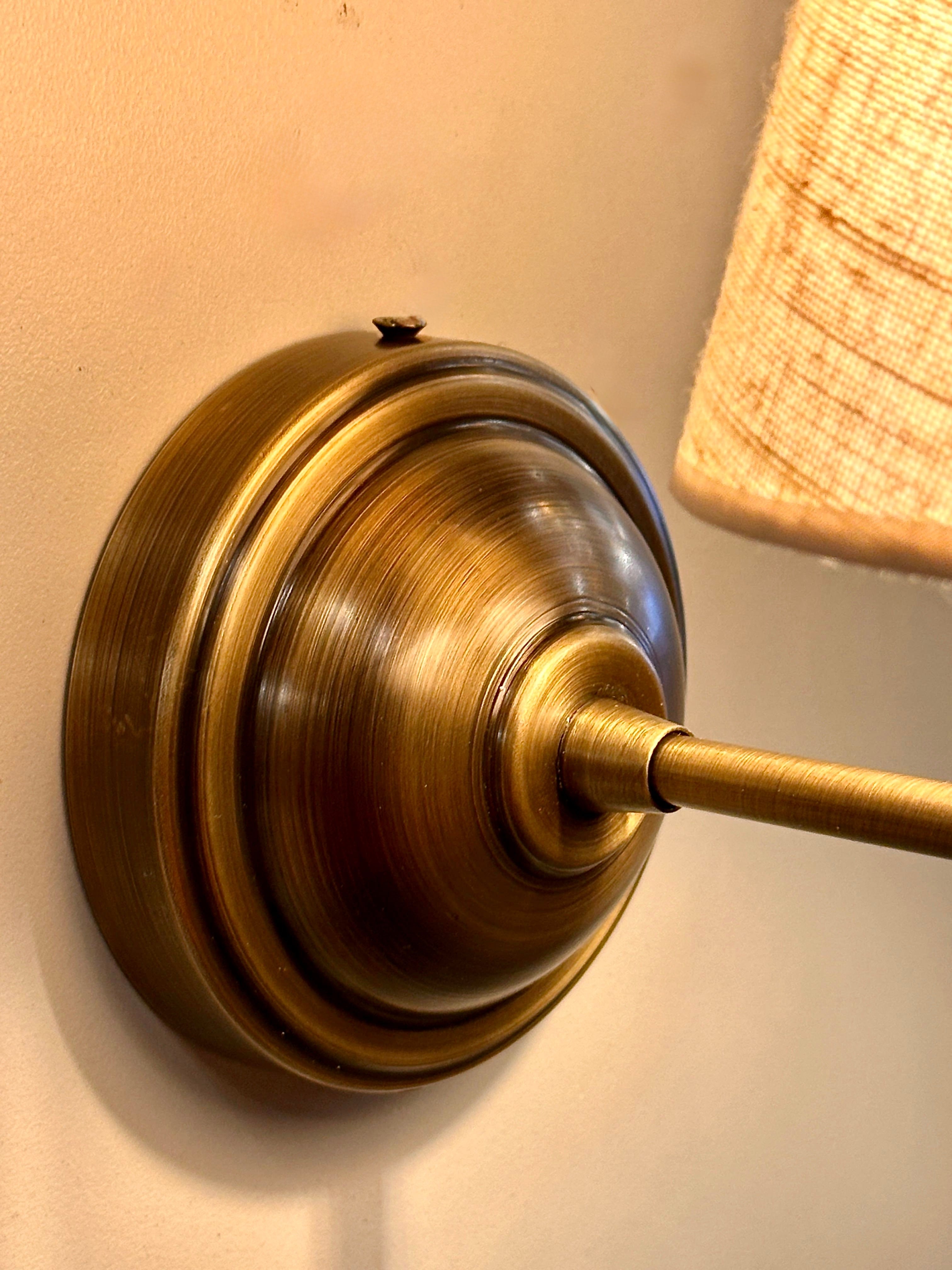 Arel Lighting ORAN Brass Traditional Wall Sconce