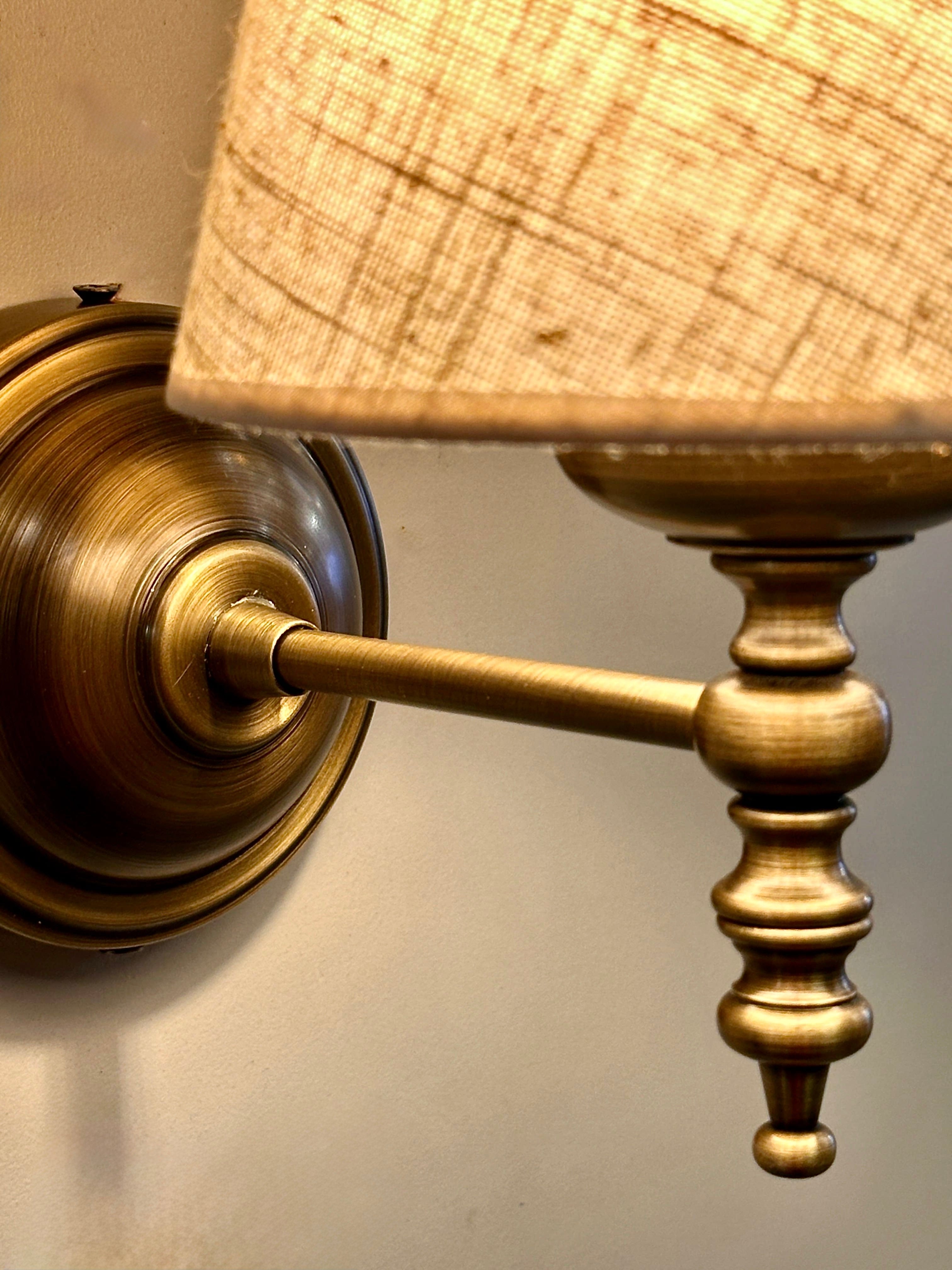 Arel Lighting ORAN Brass Traditional Wall Sconce