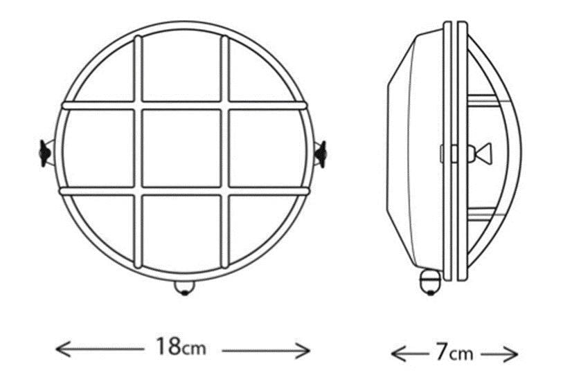 Arel Lighting PATIN MINI Nautical Ceiling Fixture