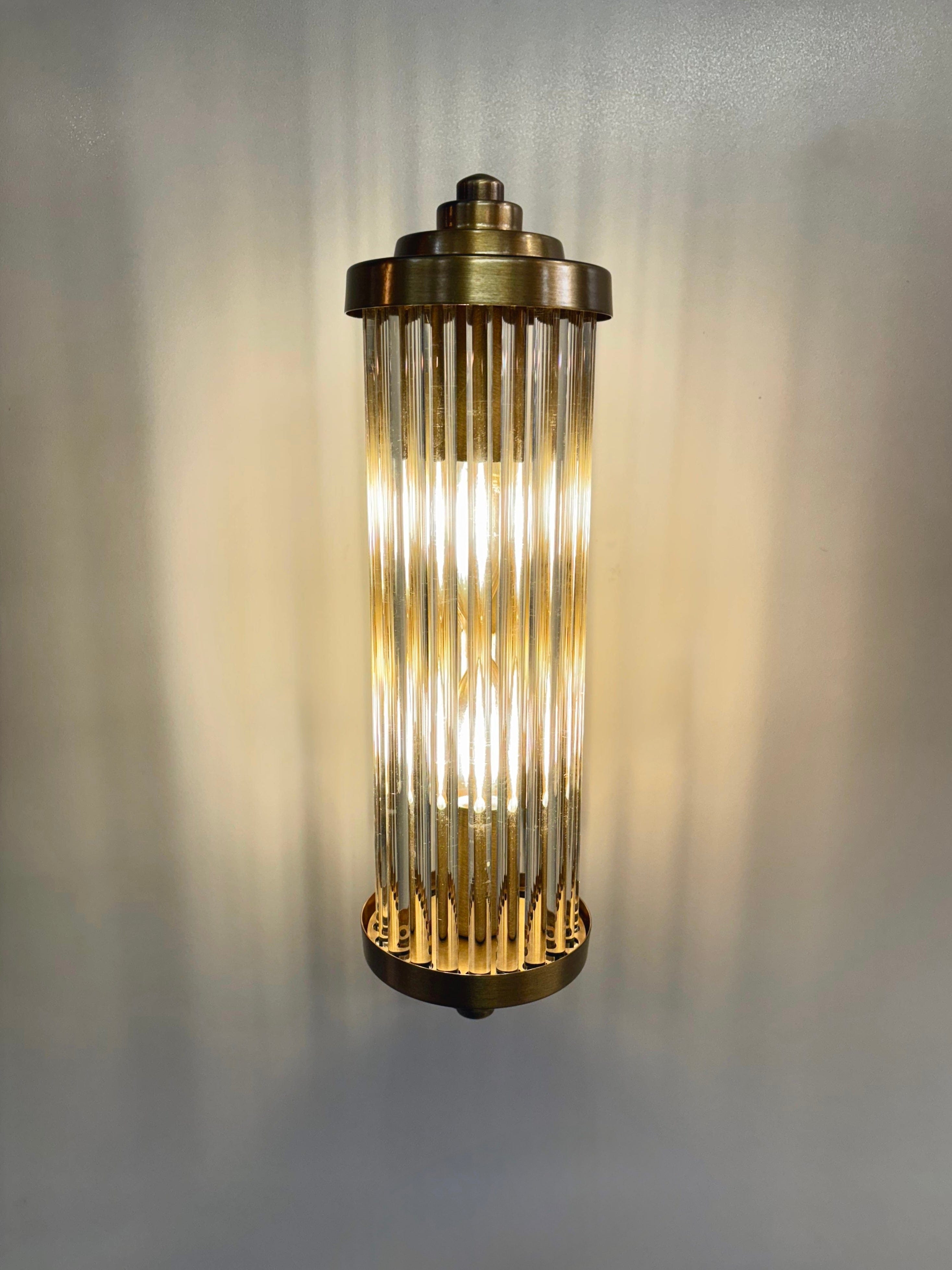 Arel Lighting POTA Handmade Art Deco Wall Sconce