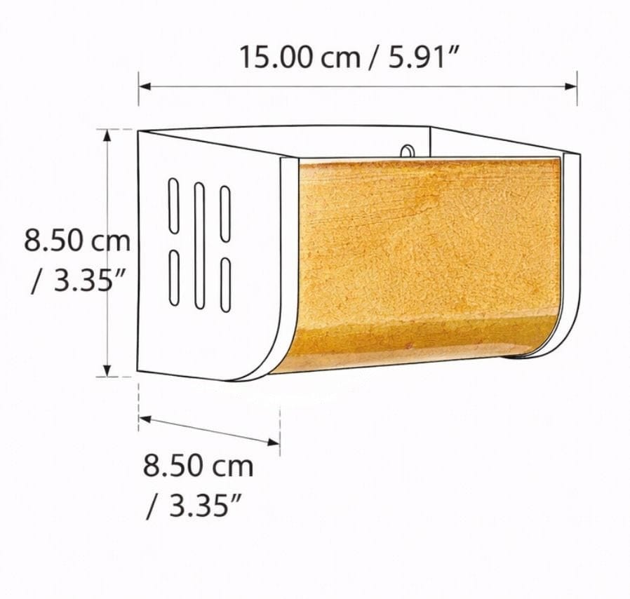 Arel Lighting PRAZZO Handmade Amber Ceramic Wall Sconce