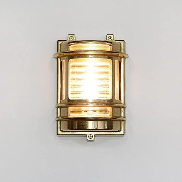 Arel Lighting Raw Brass ASOPIA Nautical Wall Sconce