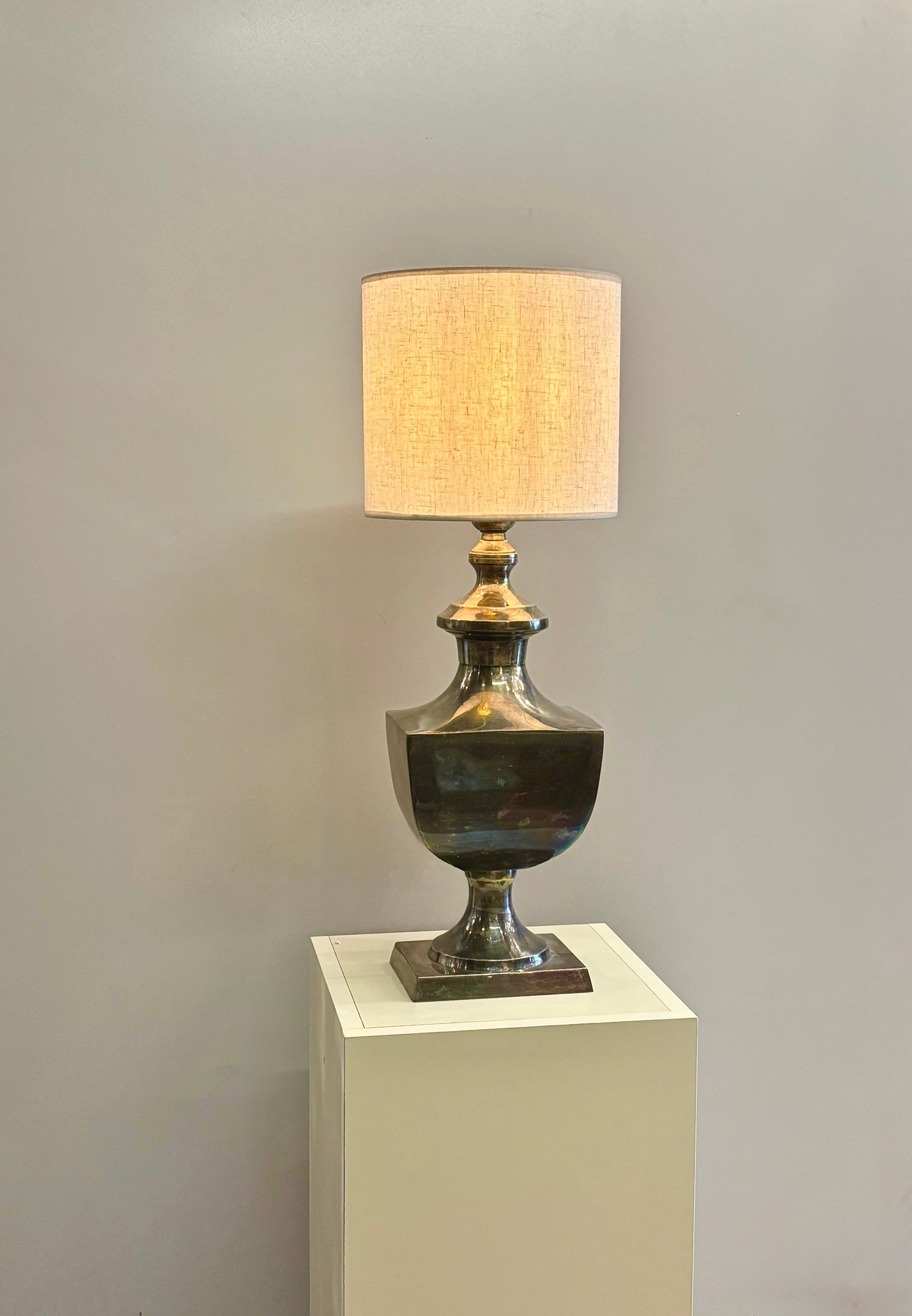 Arel Lighting RIBERA Brass Table Lamp