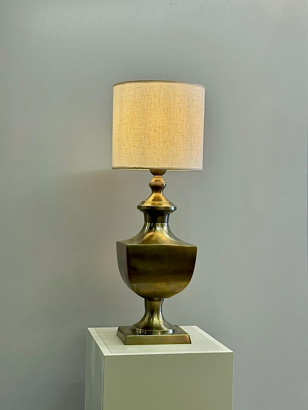 Arel Lighting RIBERA Brass Table Lamp