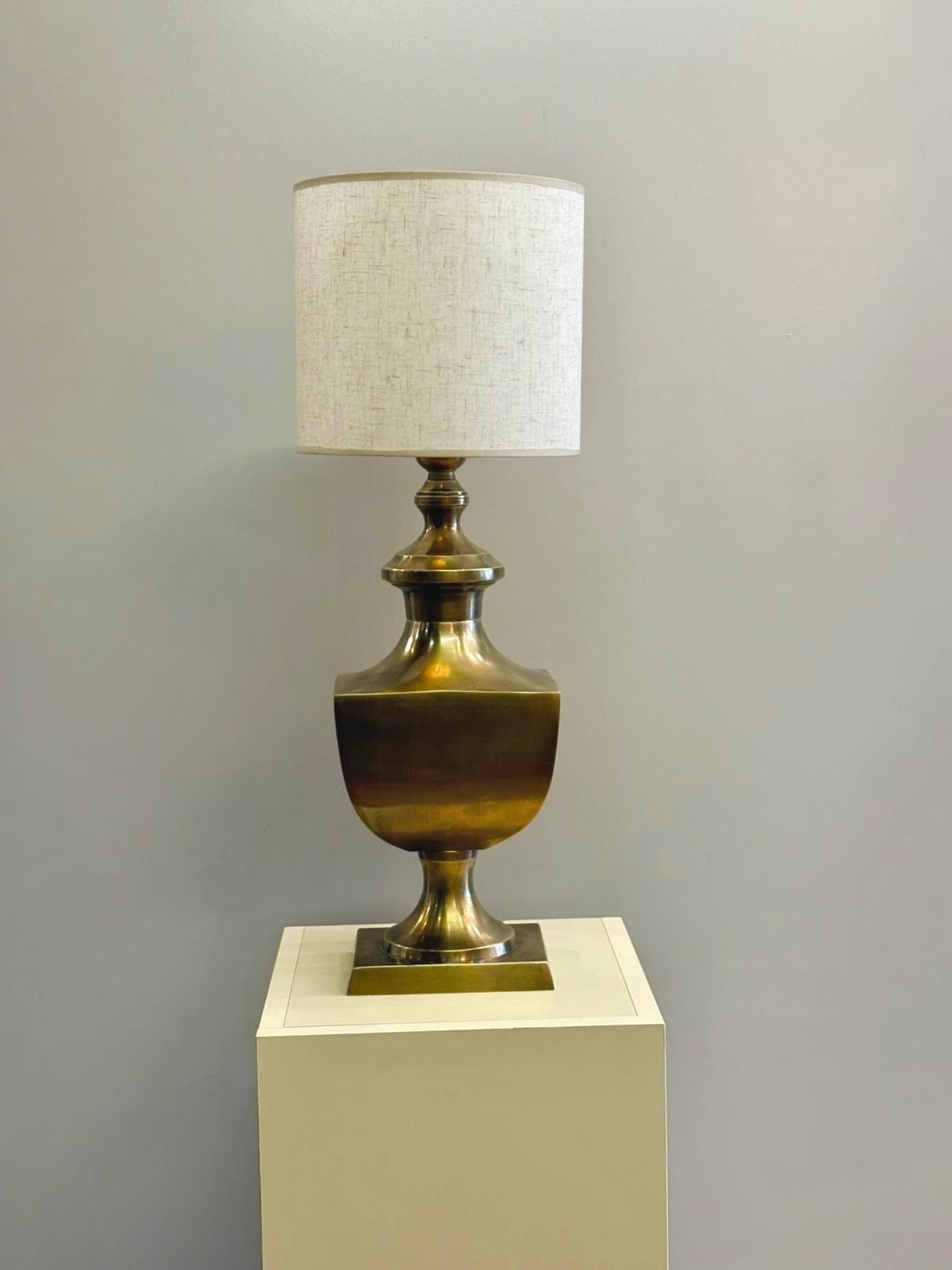 Arel Lighting RIBERA Brass Table Lamp