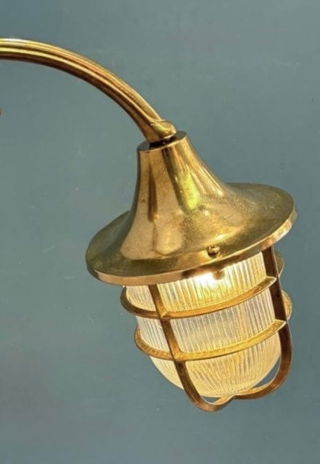 Arel Lighting RYBNO Brass Nautical Wall Sconce