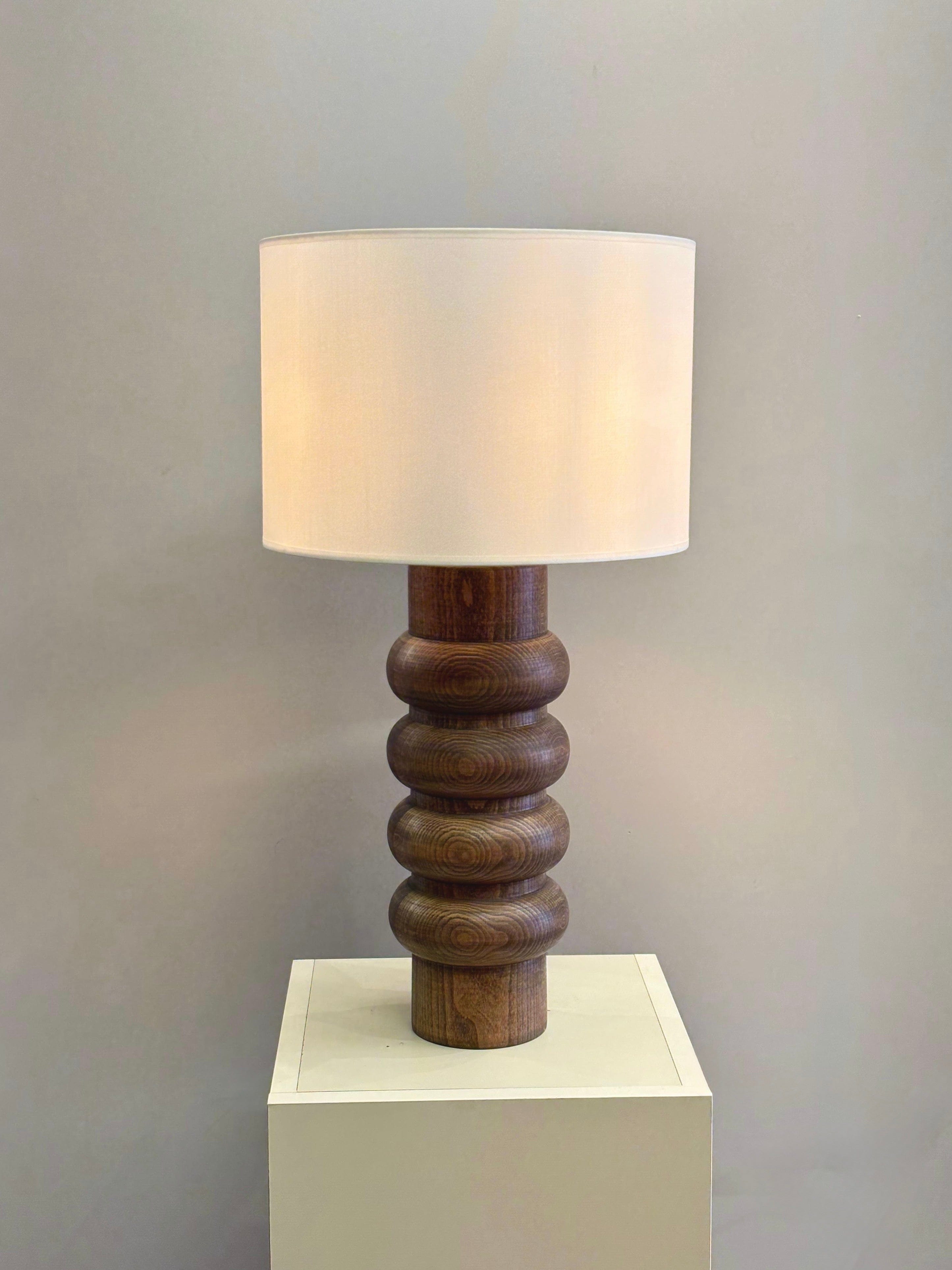 Arel Lighting SFAX Wooden Table Lamp