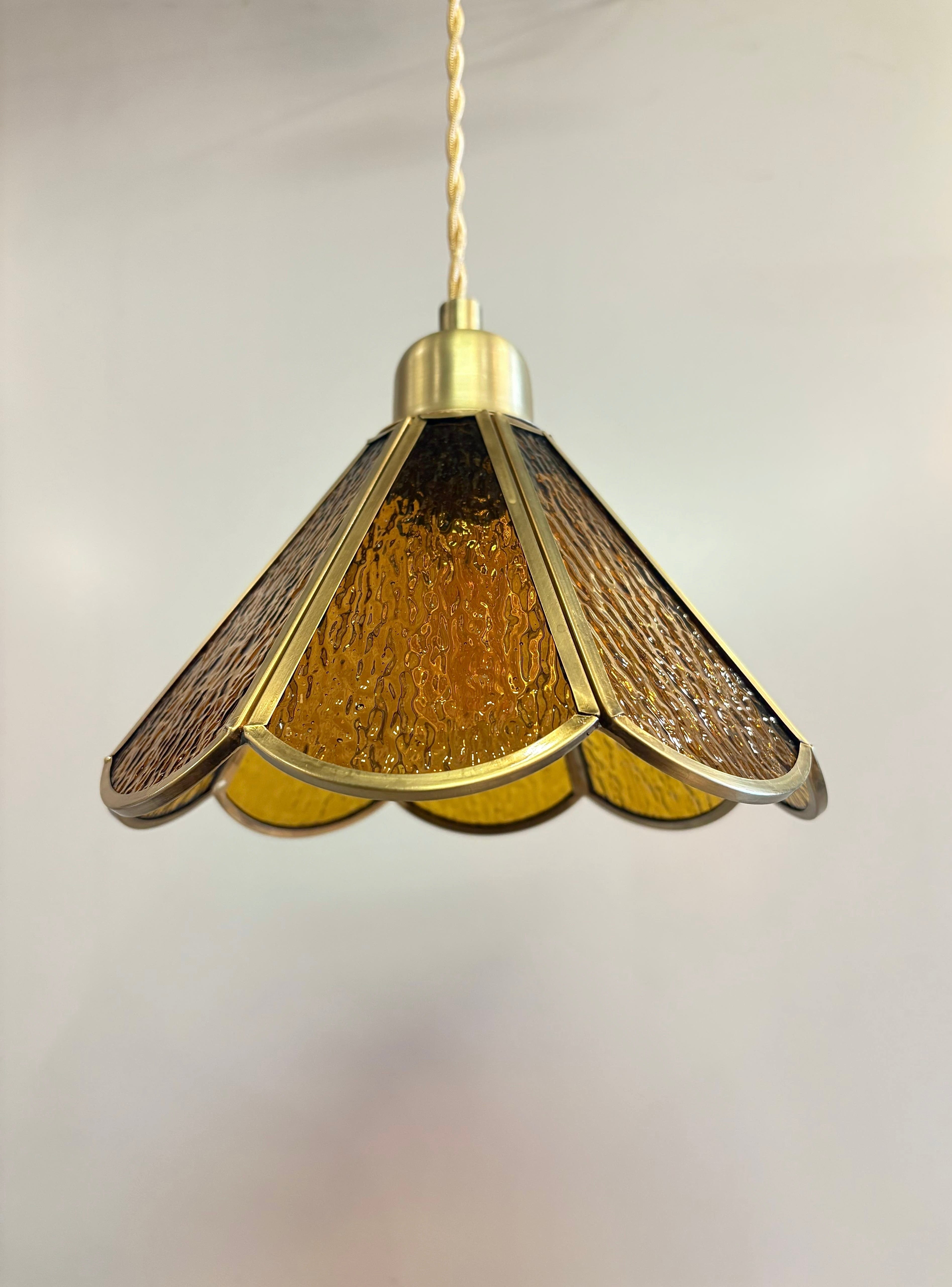 Arel Lighting SINCA Stained Glass Pendant