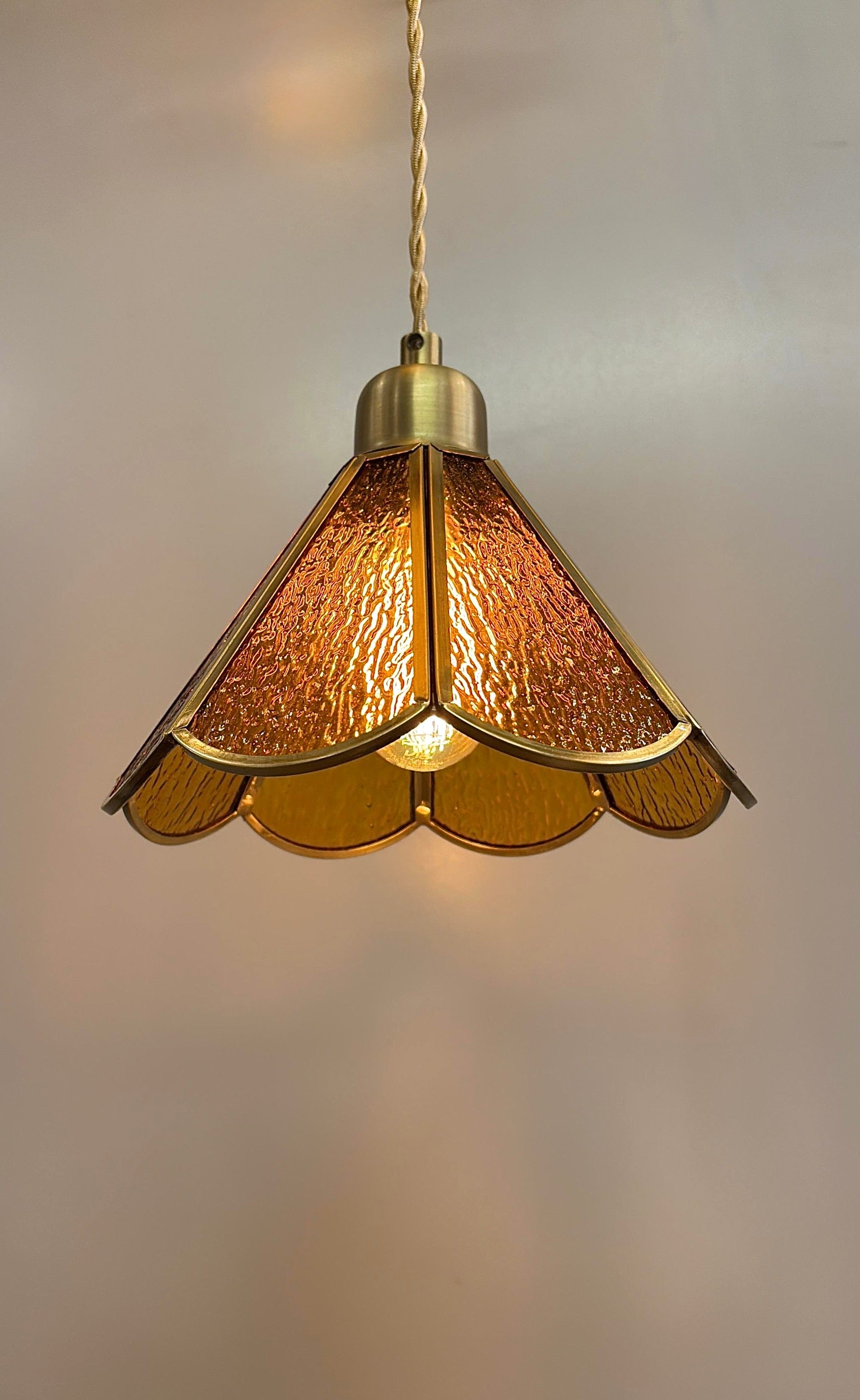 Arel Lighting SINCA Stained Glass Pendant