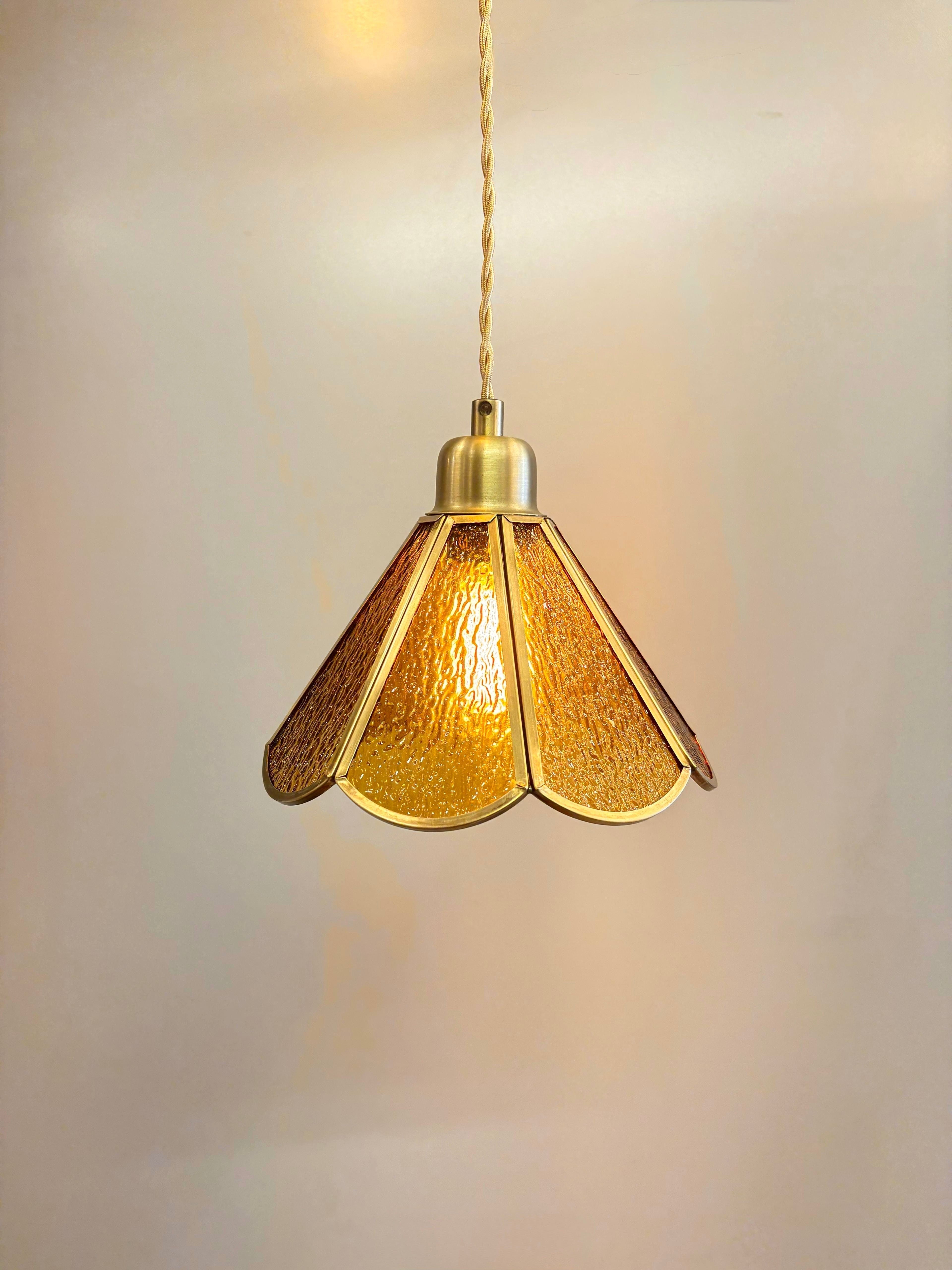 Arel Lighting SINCA Stained Glass Pendant