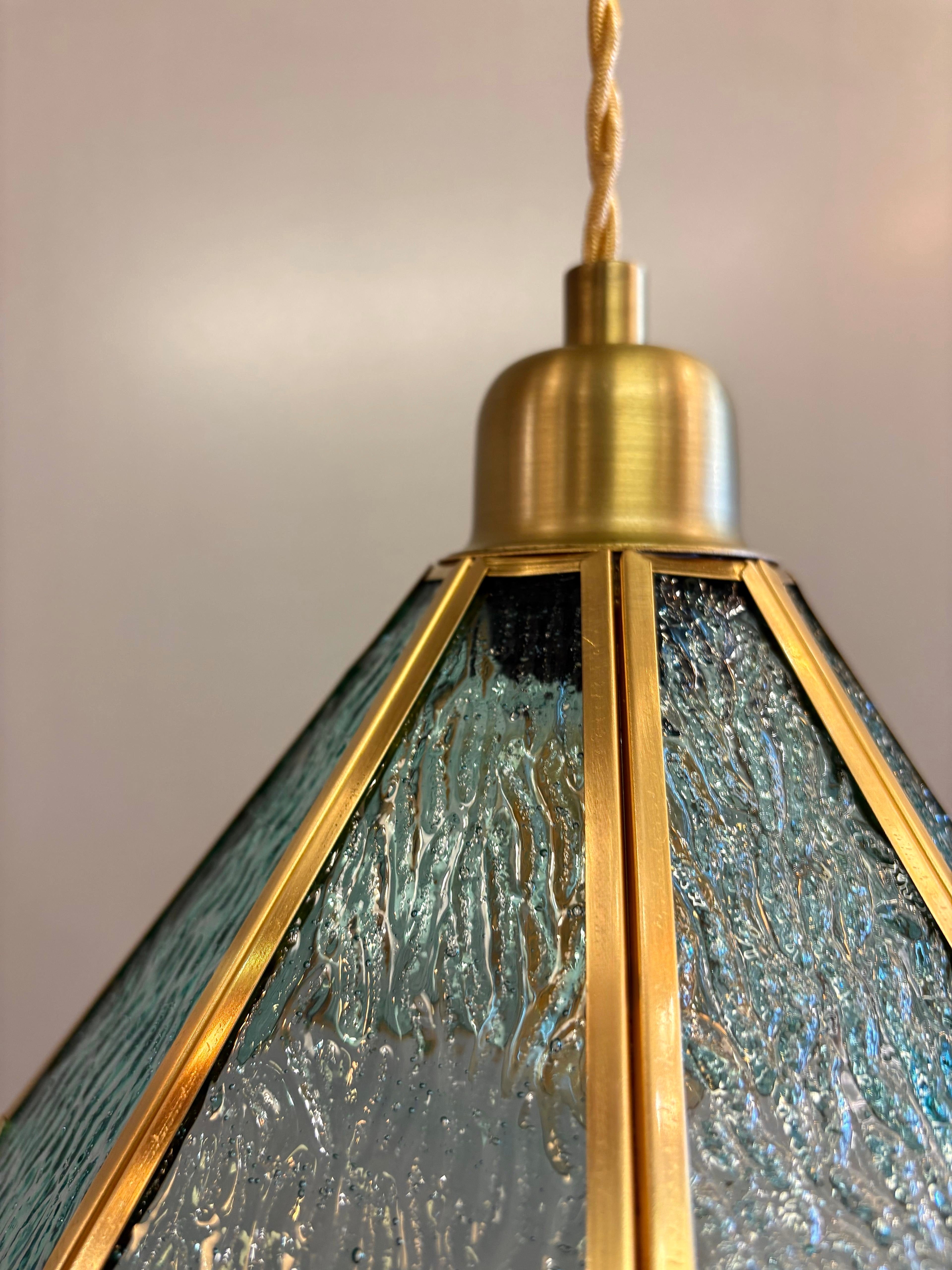 Arel Lighting SINCA Stained Glass Pendant