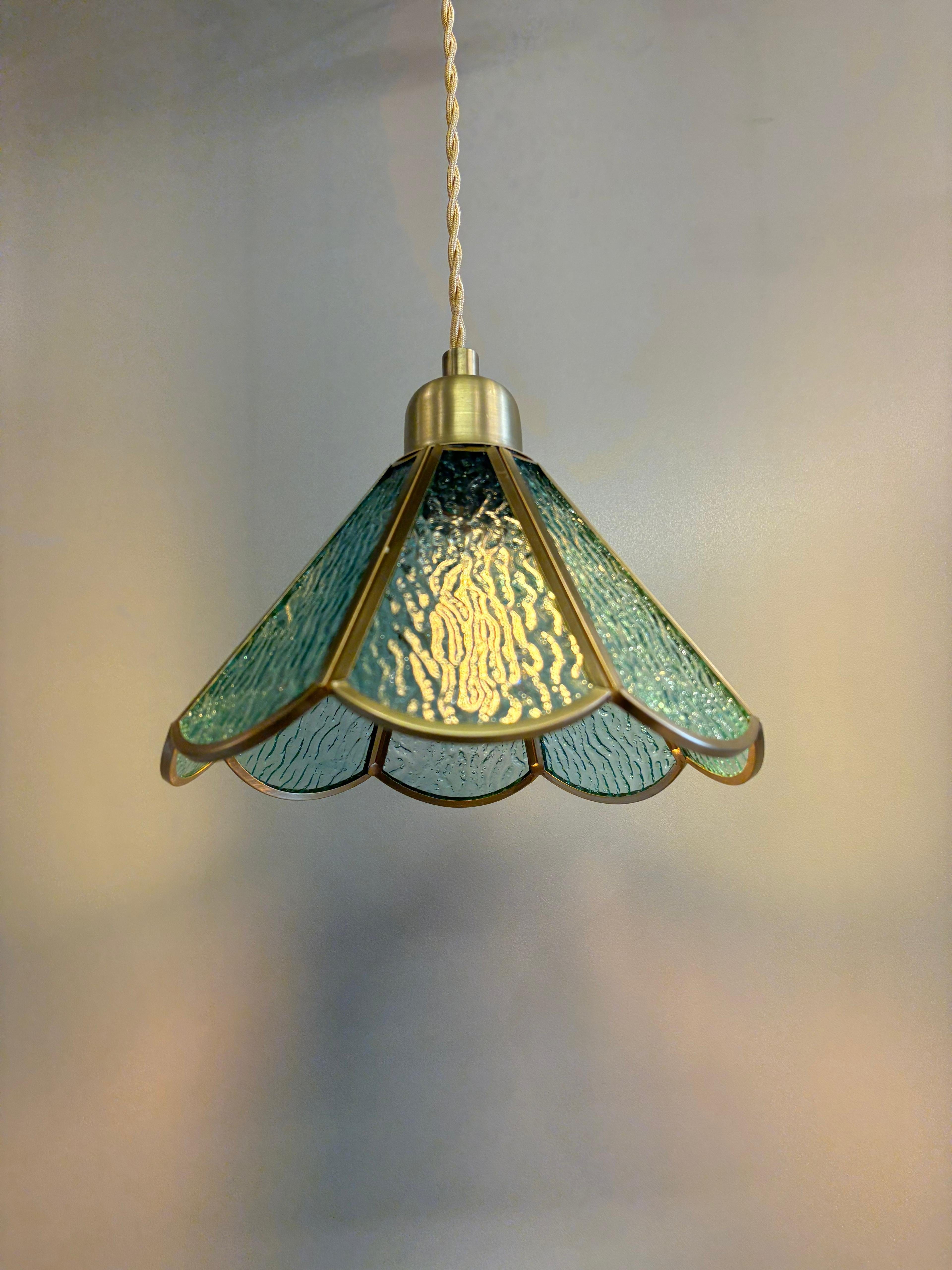 Arel Lighting SINCA Stained Glass Pendant