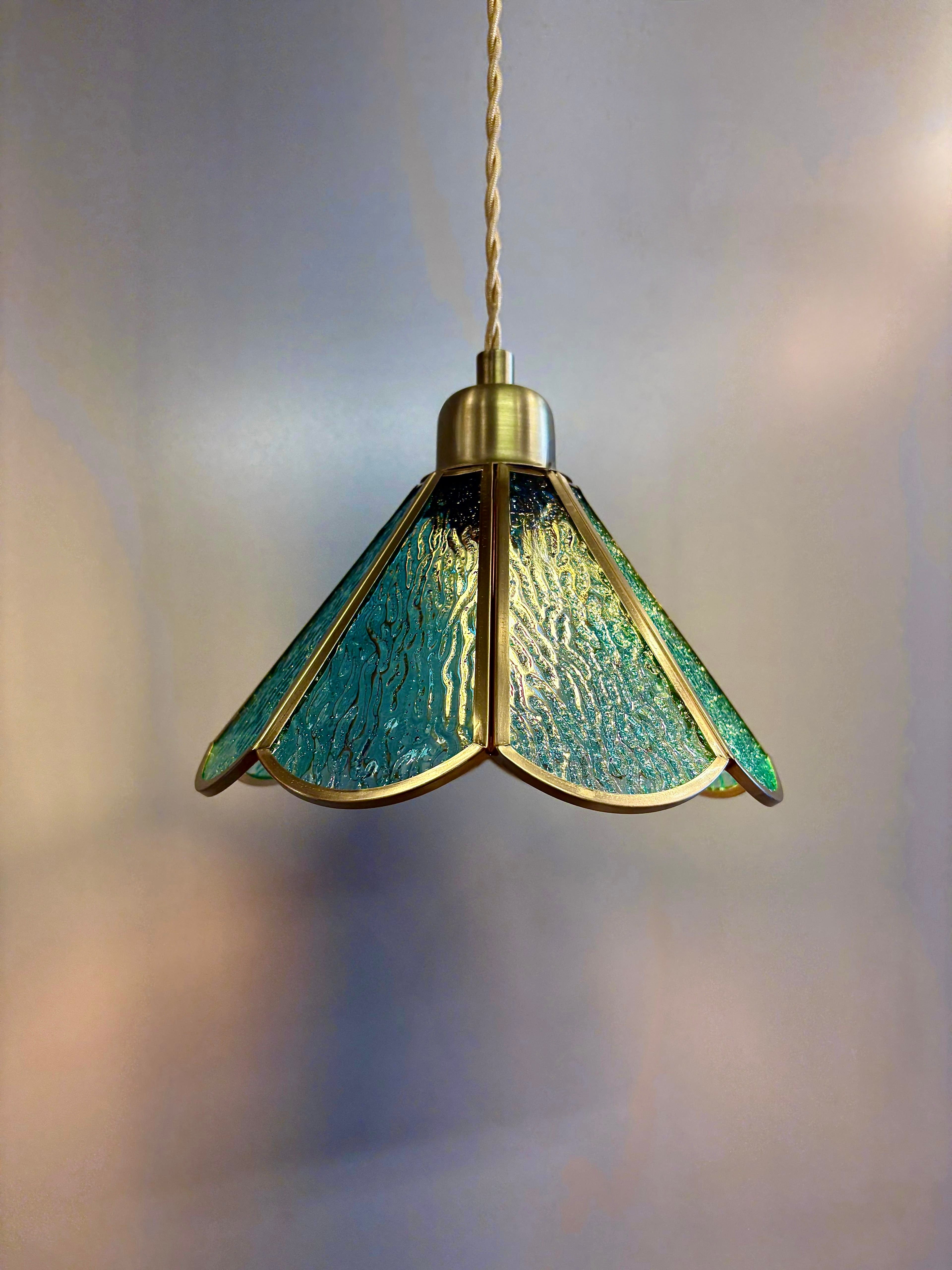 Arel Lighting SINCA Stained Glass Pendant