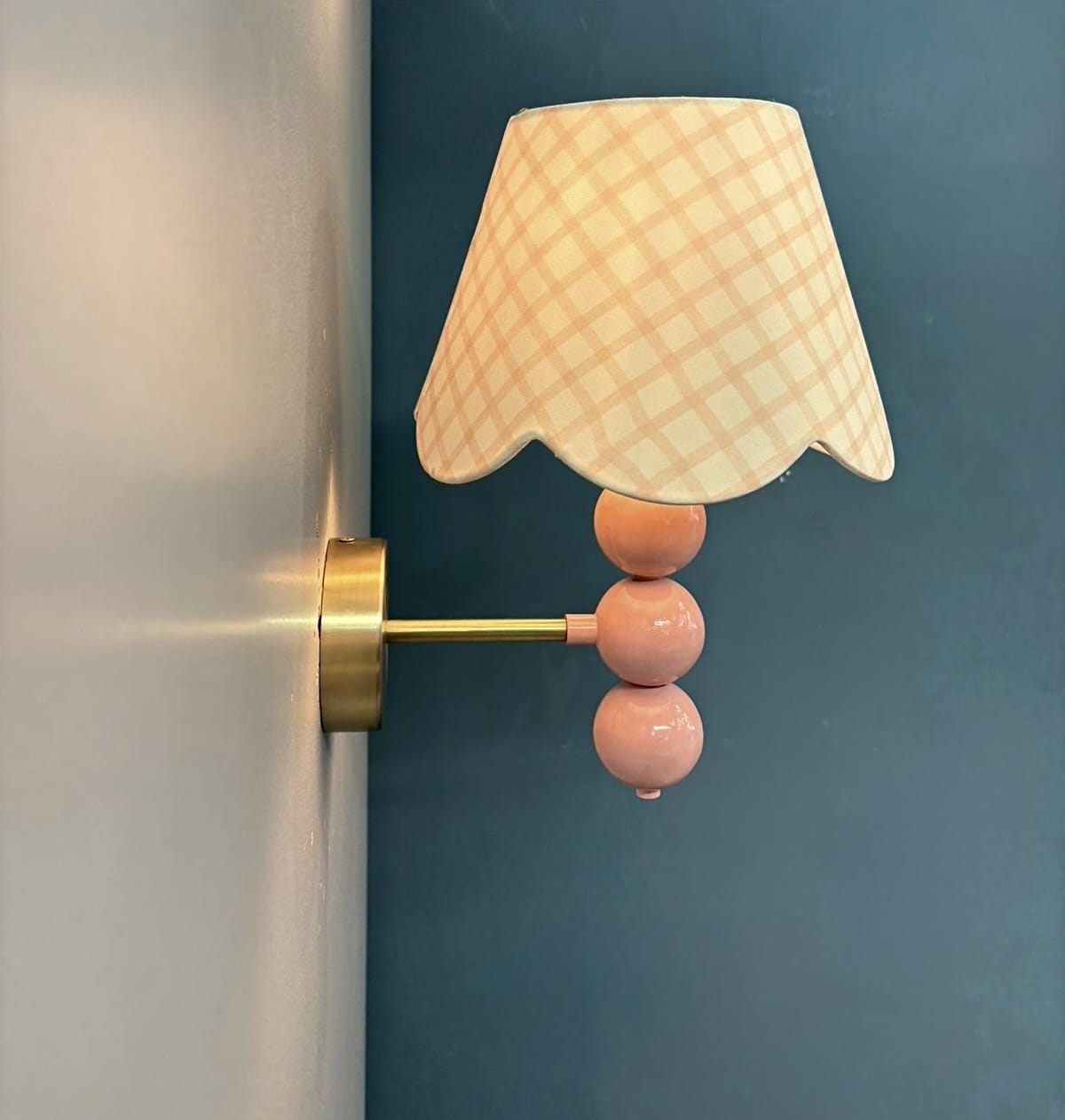 Arel Lighting TRABIA Pink Wall Sconce