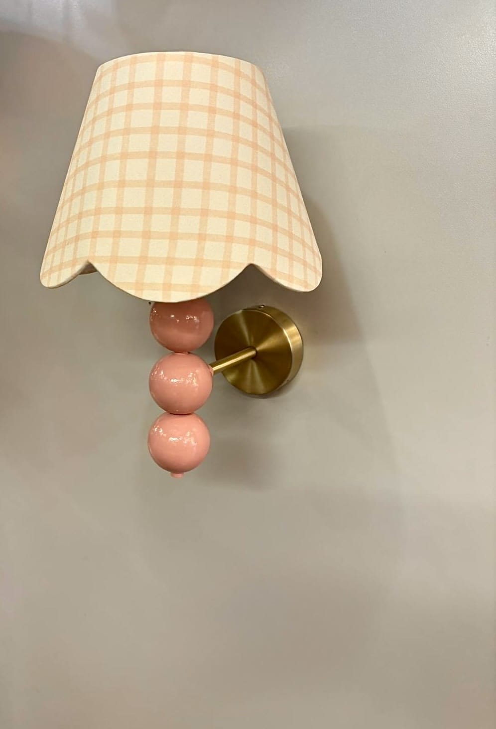 Arel Lighting TRABIA Pink Wall Sconce