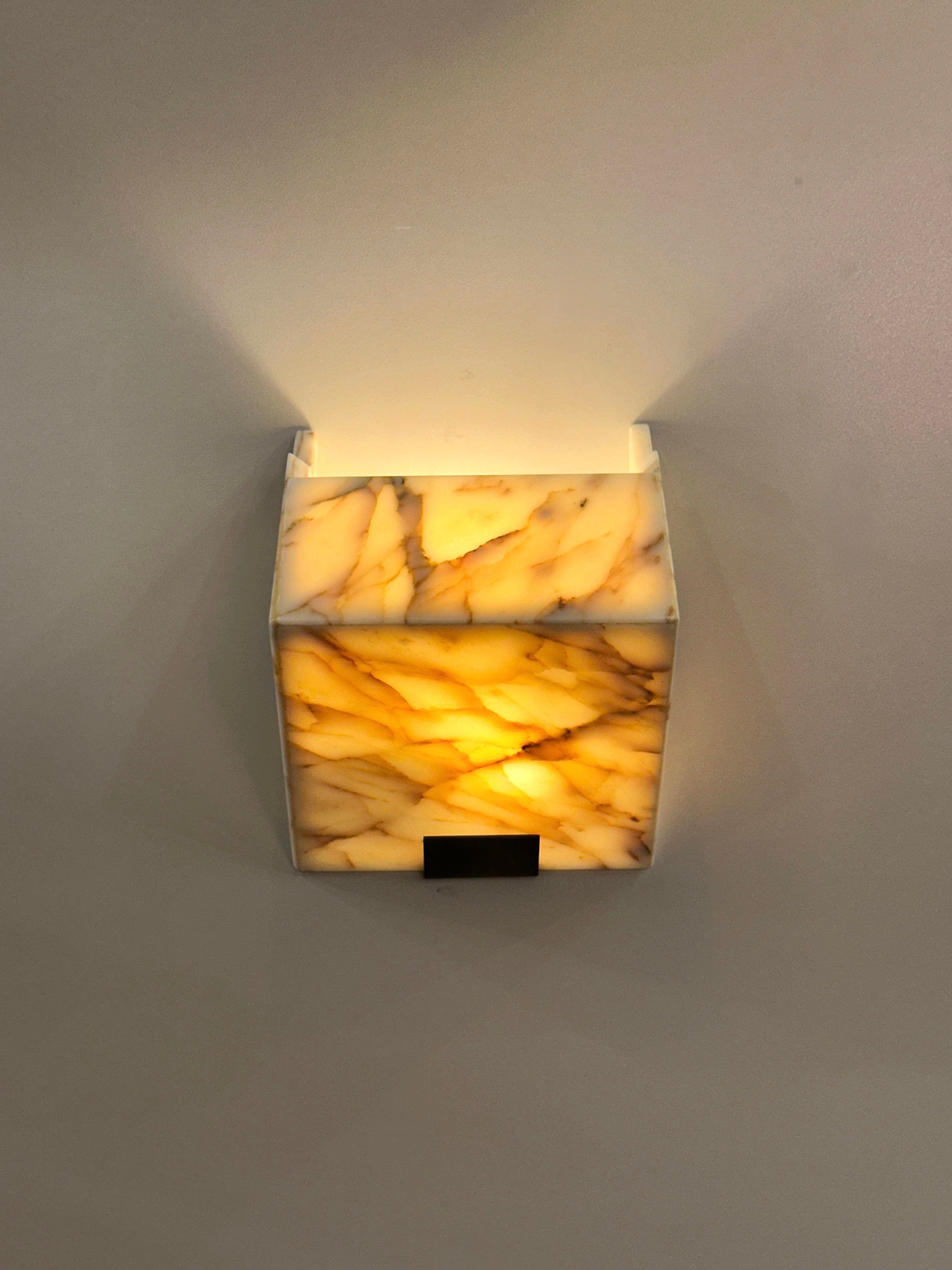 Arel Lighting VENDOME Marble Sconce