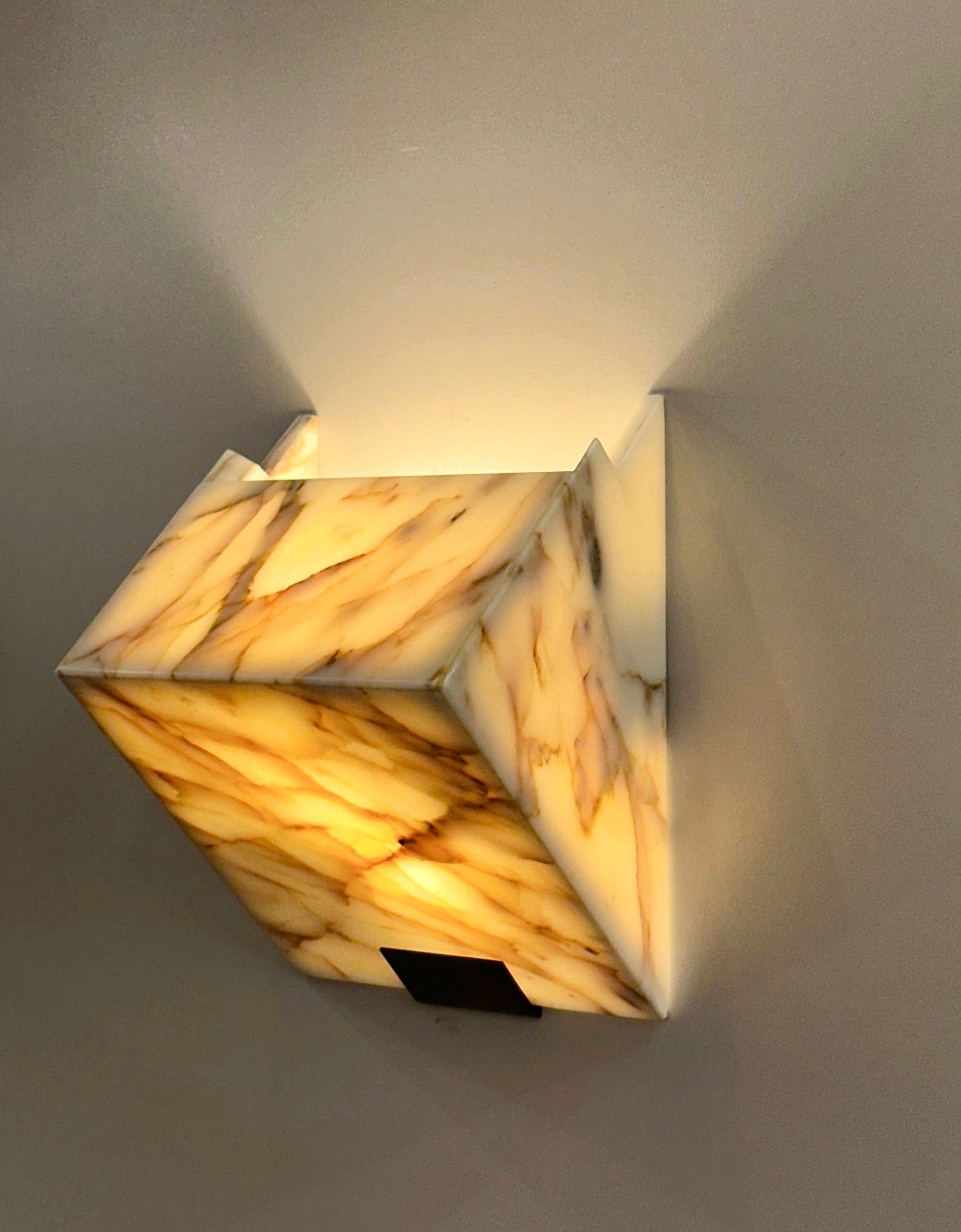 Arel Lighting VENDOME Marble Sconce