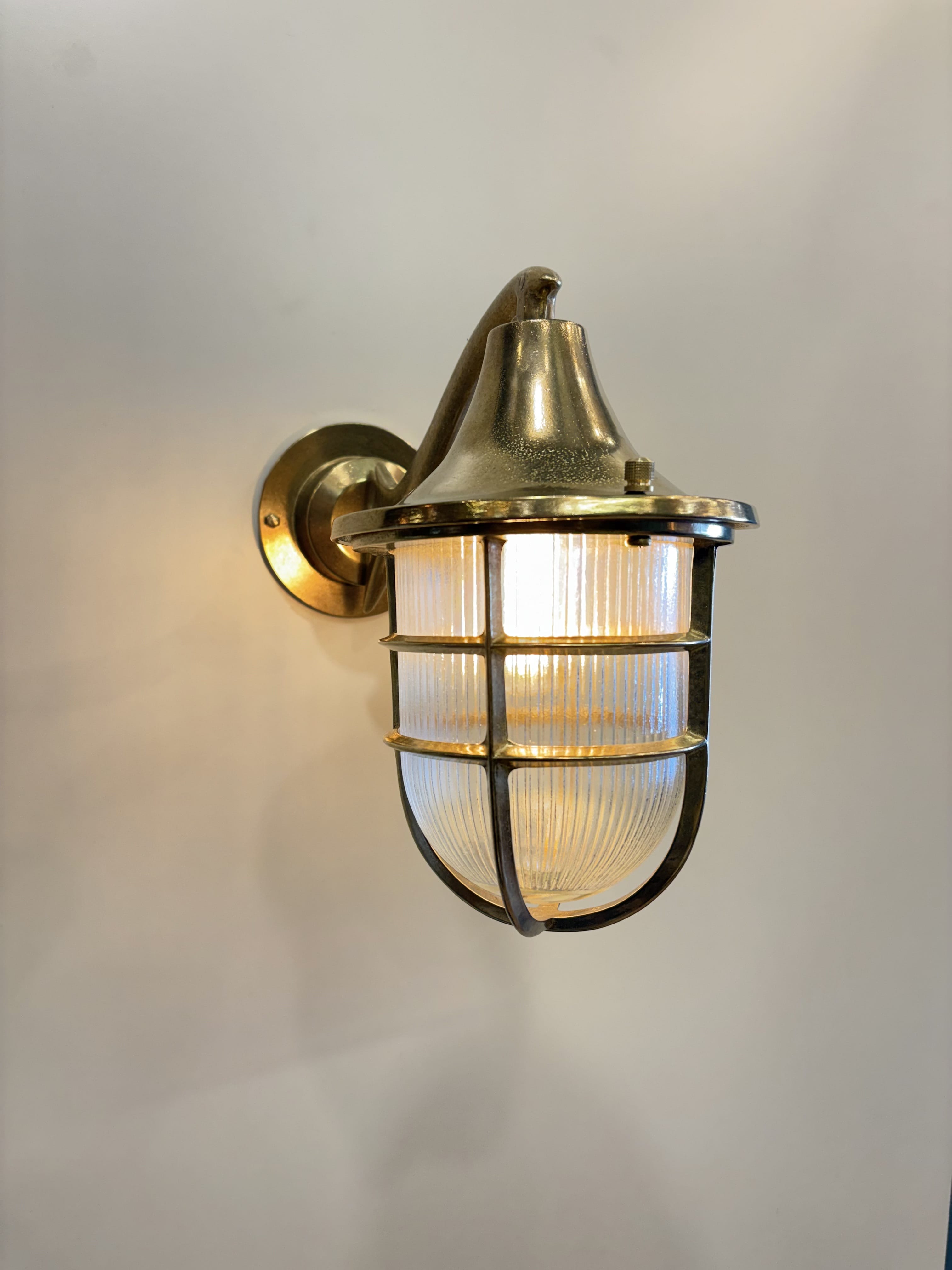 Arel Lighting VILLENA Handmade Brass Nautical Wall Sconce