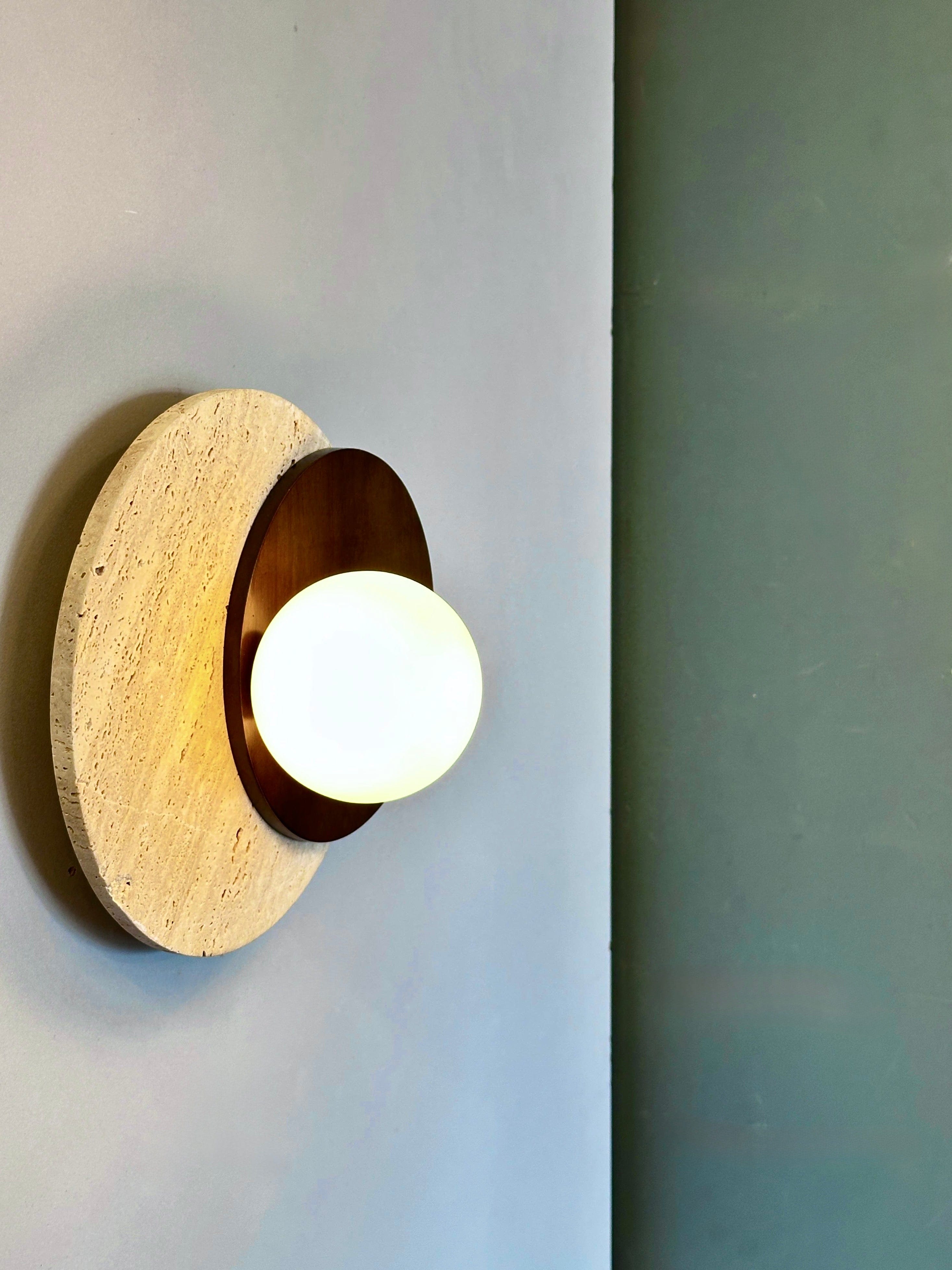 Arel Lighting VRHNIKA TRAVERTINE Sconce