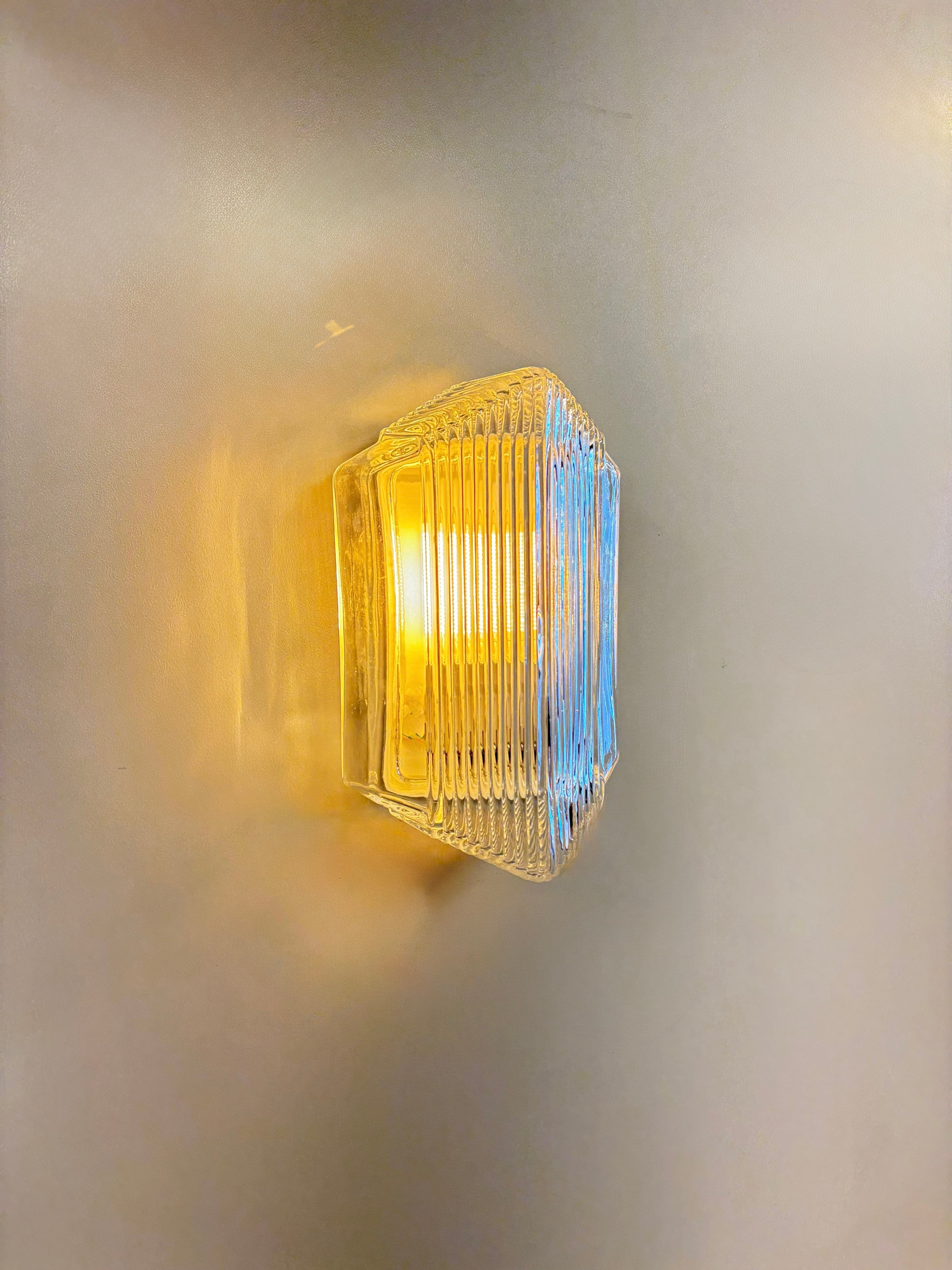 Arel Lighting White LASCARA Art Deco Outdoor Wall Sconce