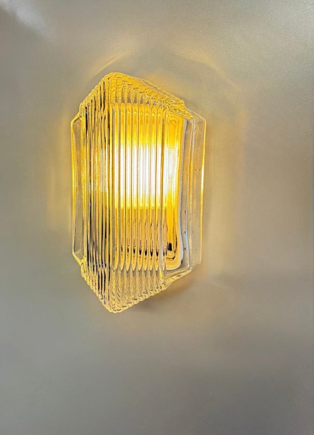Arel Lighting White LASCARA Art Deco Outdoor Wall Sconce